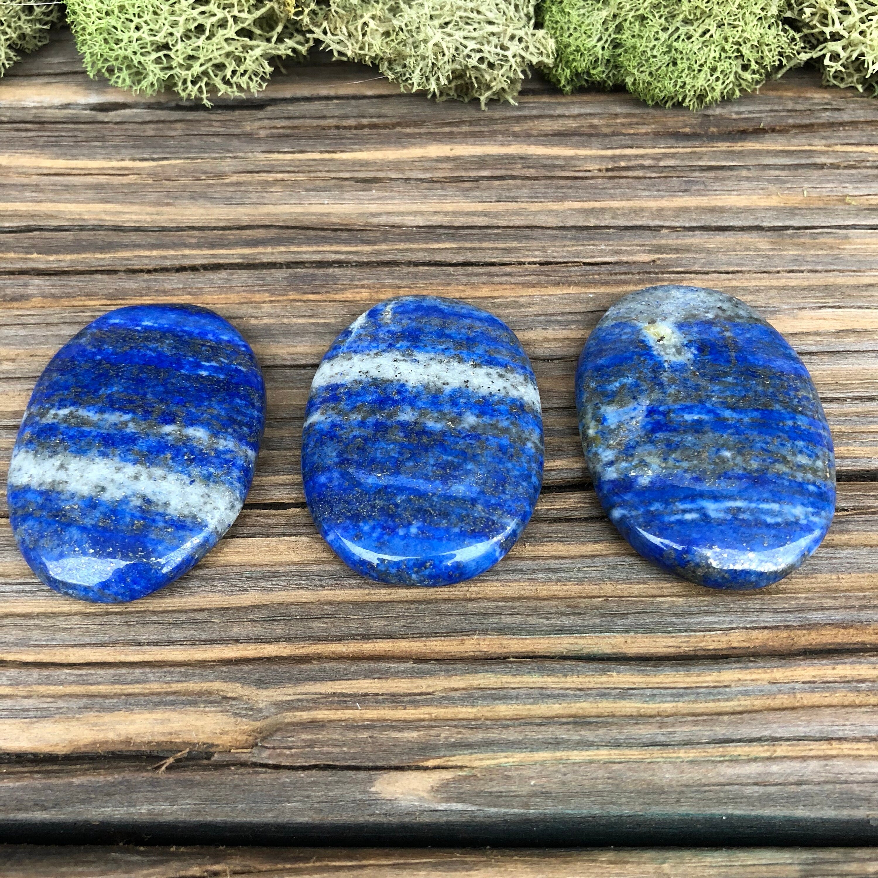 Lapis Lazuli Palm Stone