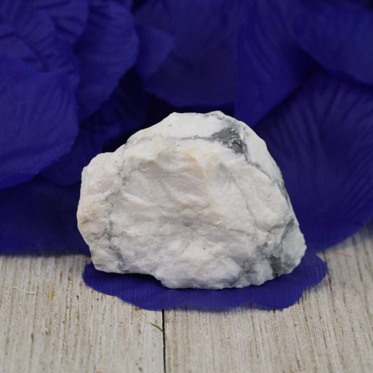 Raw White Howlite Rough Crystal