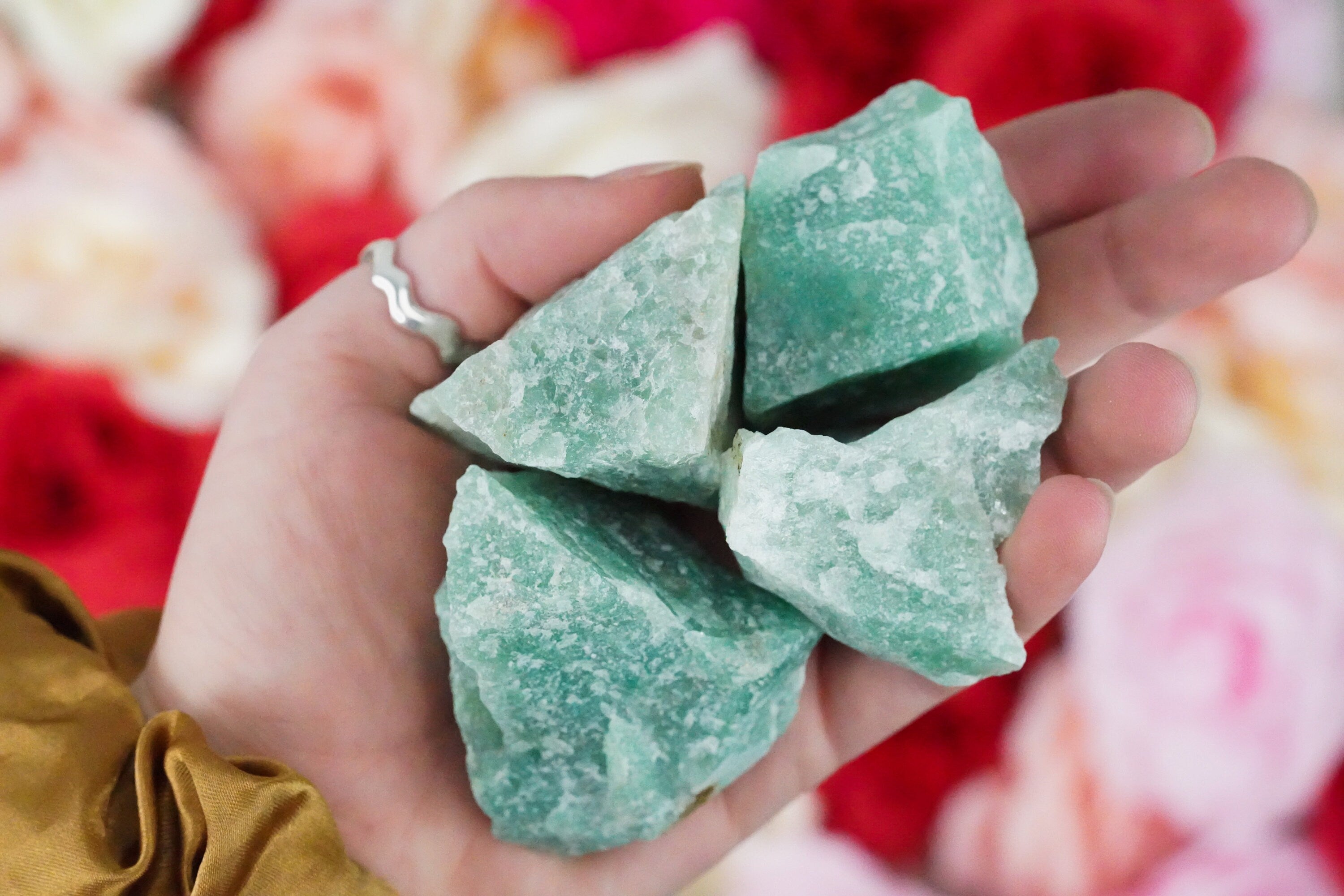 Large Raw Green Aventurine Rough Crystal