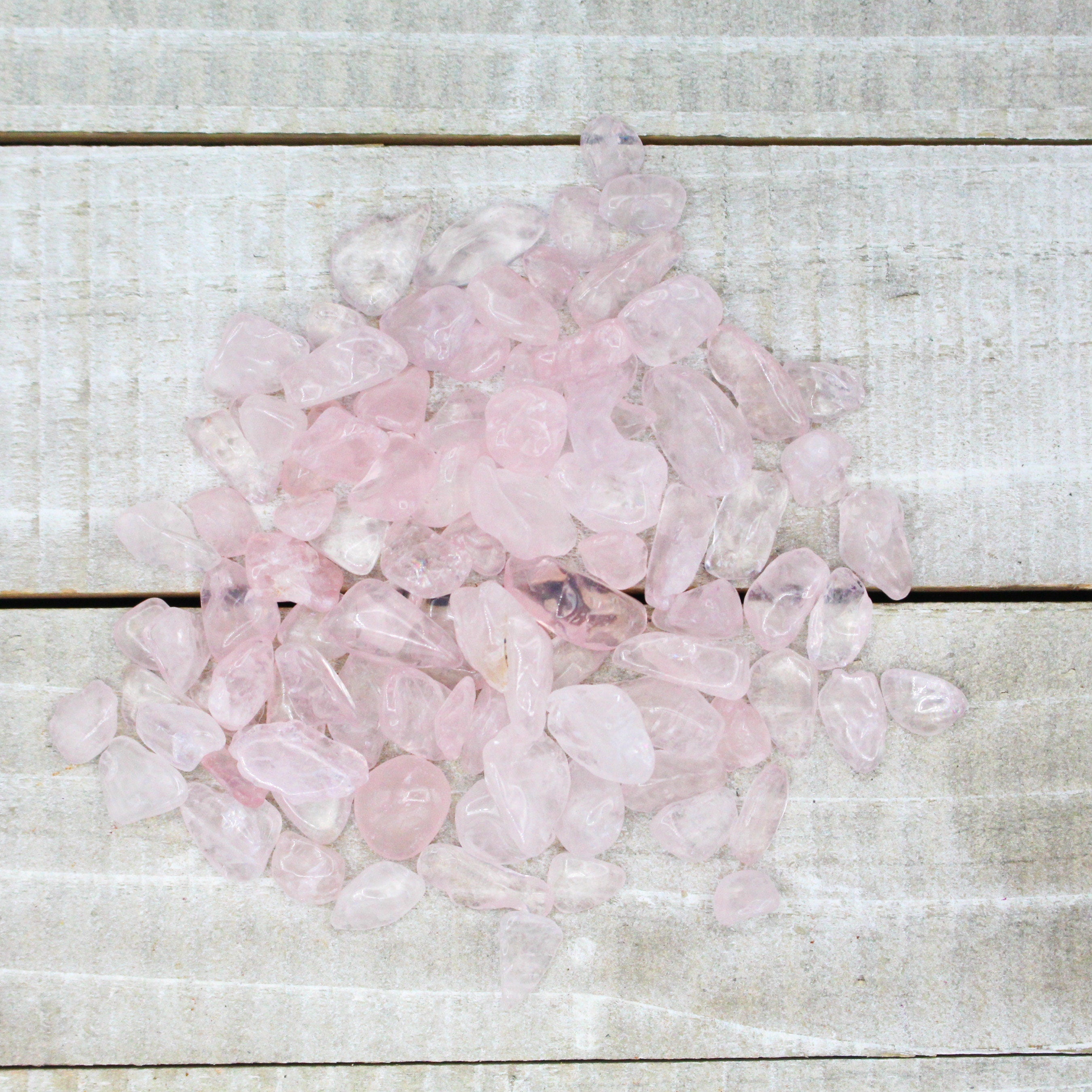 Rose Quartz Tumbled Crystal Chips