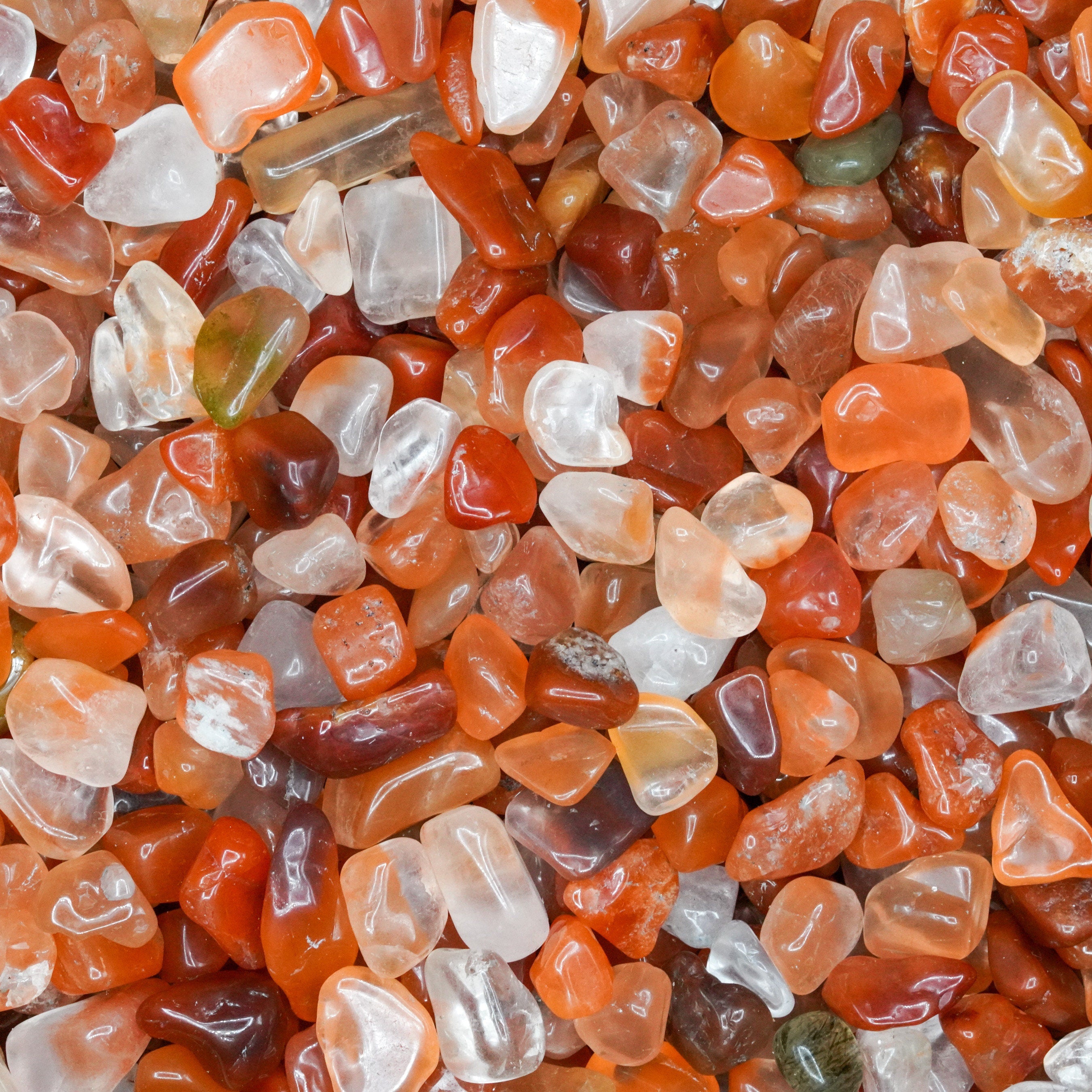 Carnelian Tumbled Crystal Chips