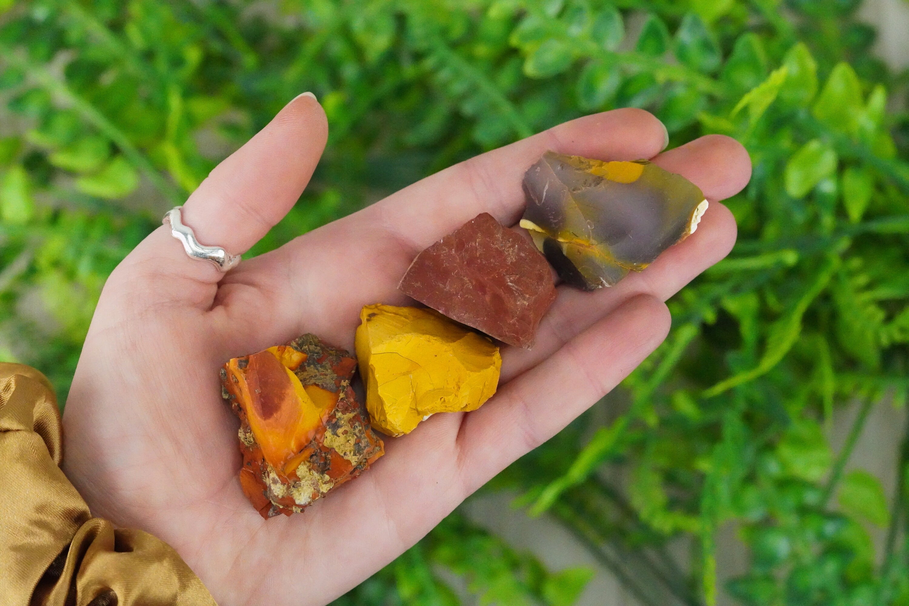 Raw Mookaite Jasper Rough Crystal