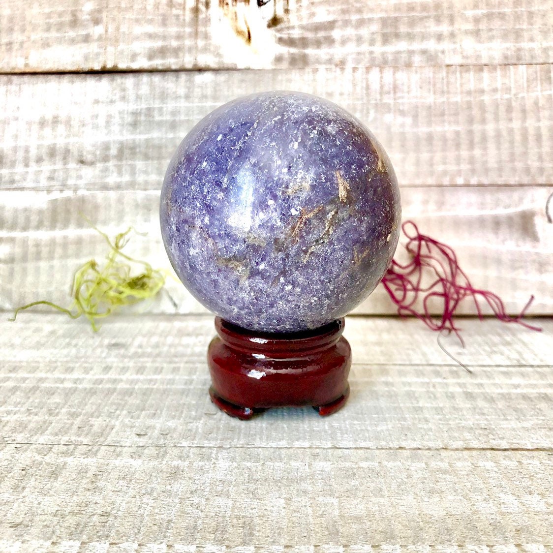 Lepidolite Mica Crystal Ball 60mm