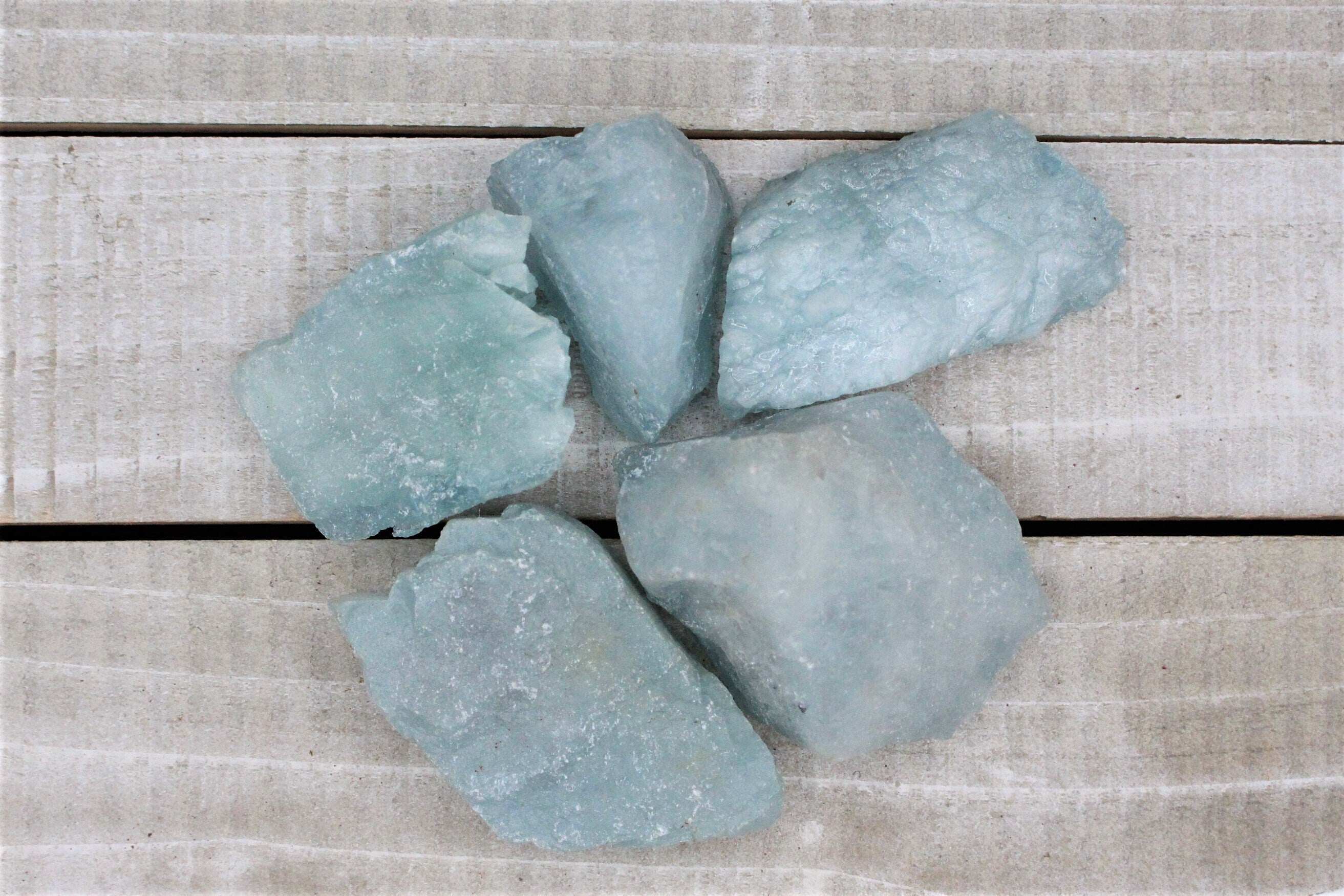 Large Raw Aquamarine Stone