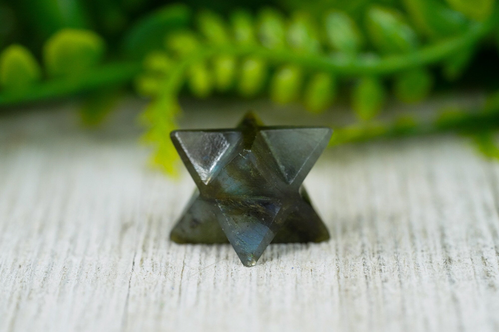 Labradorite Crystal Merkaba 20mm