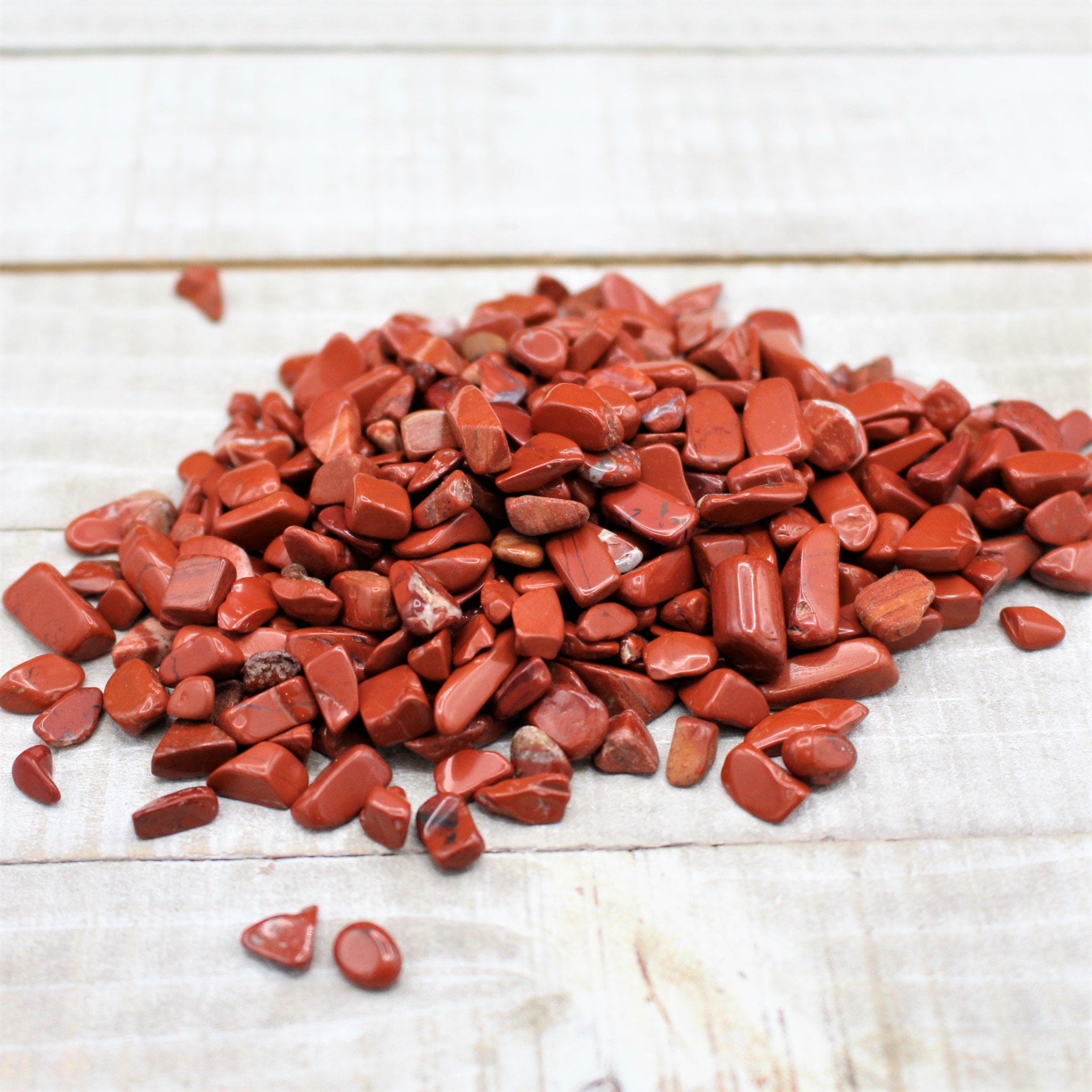 Red Jasper Tumbled Crystal Chips