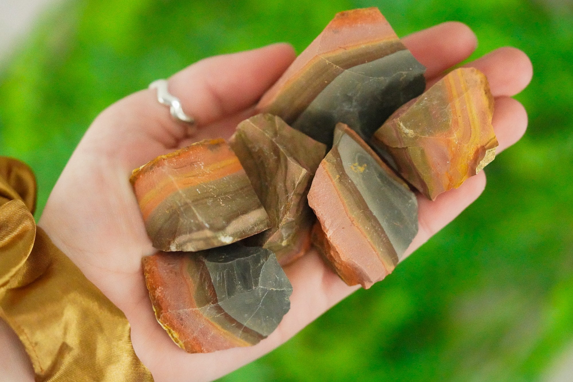 Raw Polychrome Jasper Rough Crystal (Desert Jasper)