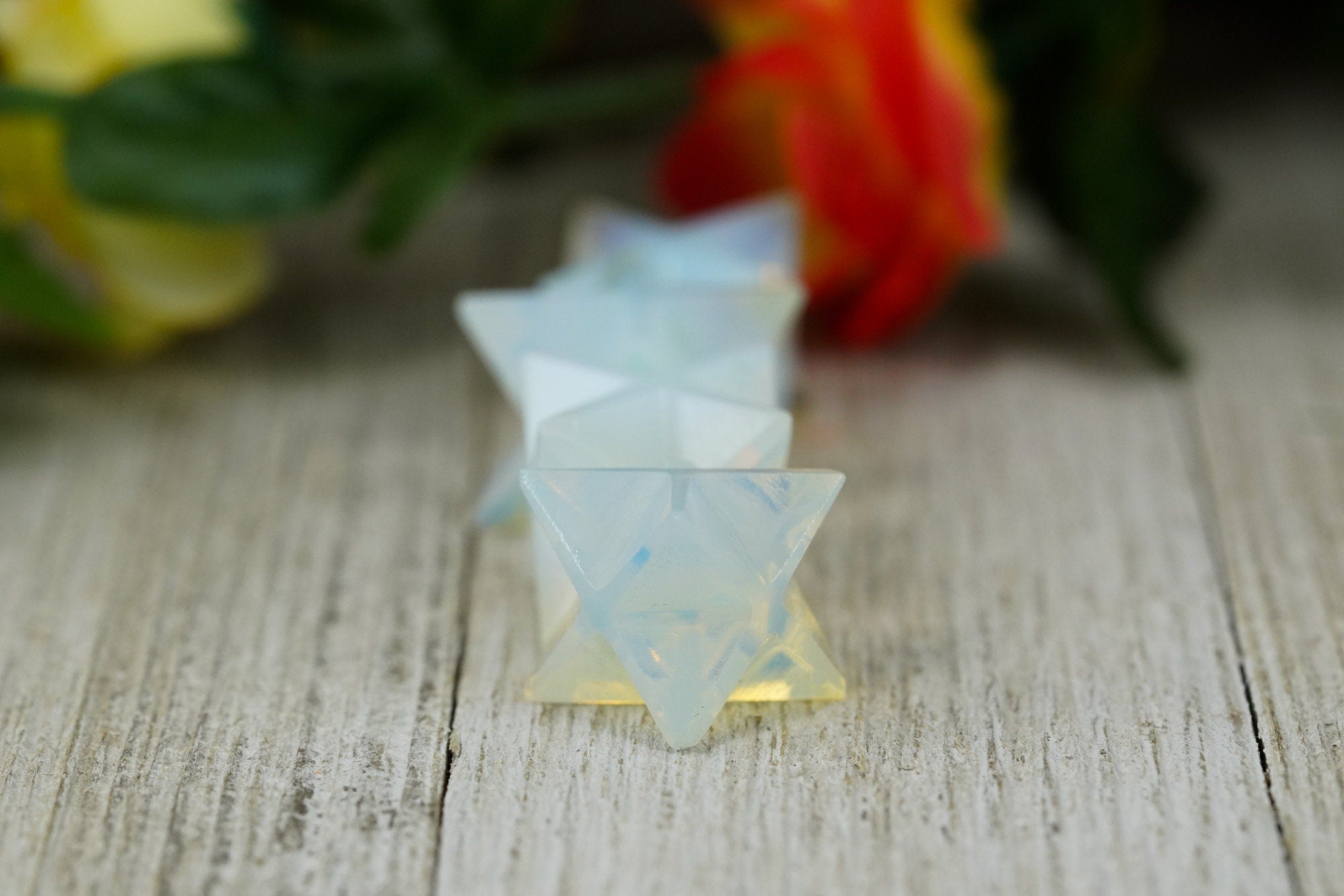 Opalite Crystal Merkaba 20mm