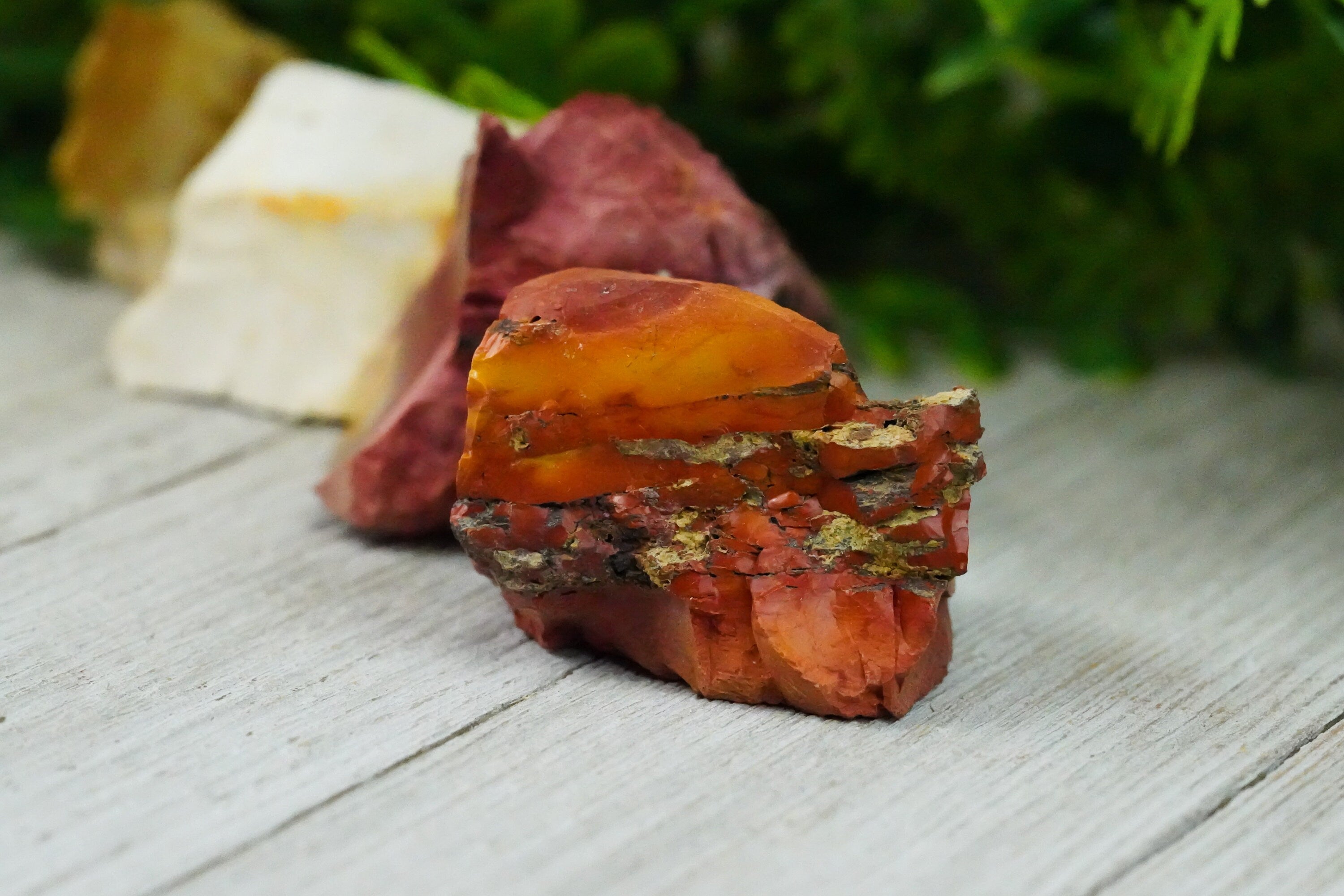 Raw Mookaite Jasper Rough Crystal