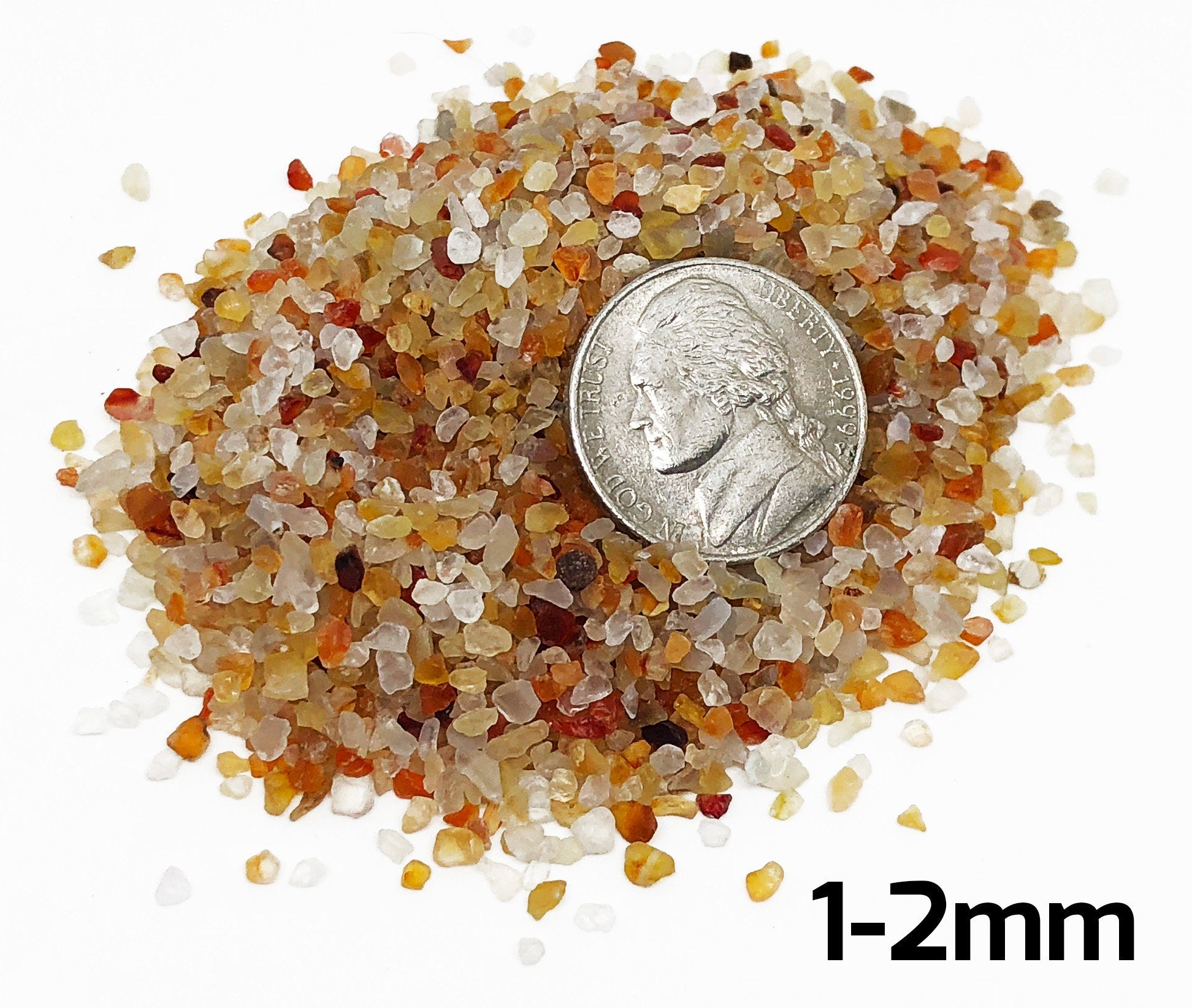 Crushed Carnelian, All SIZES, Perfect for Orgone