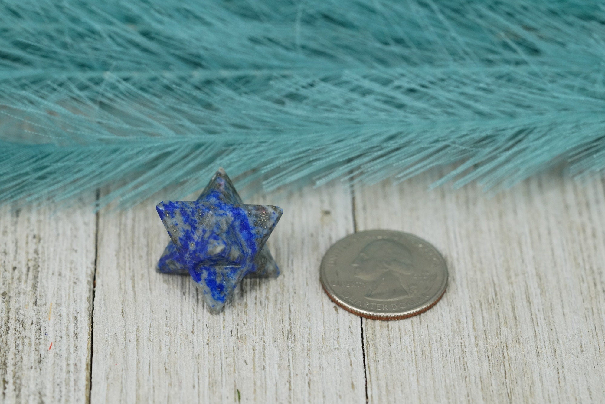 Lapis Lazuli Crystal Merkaba 20mm