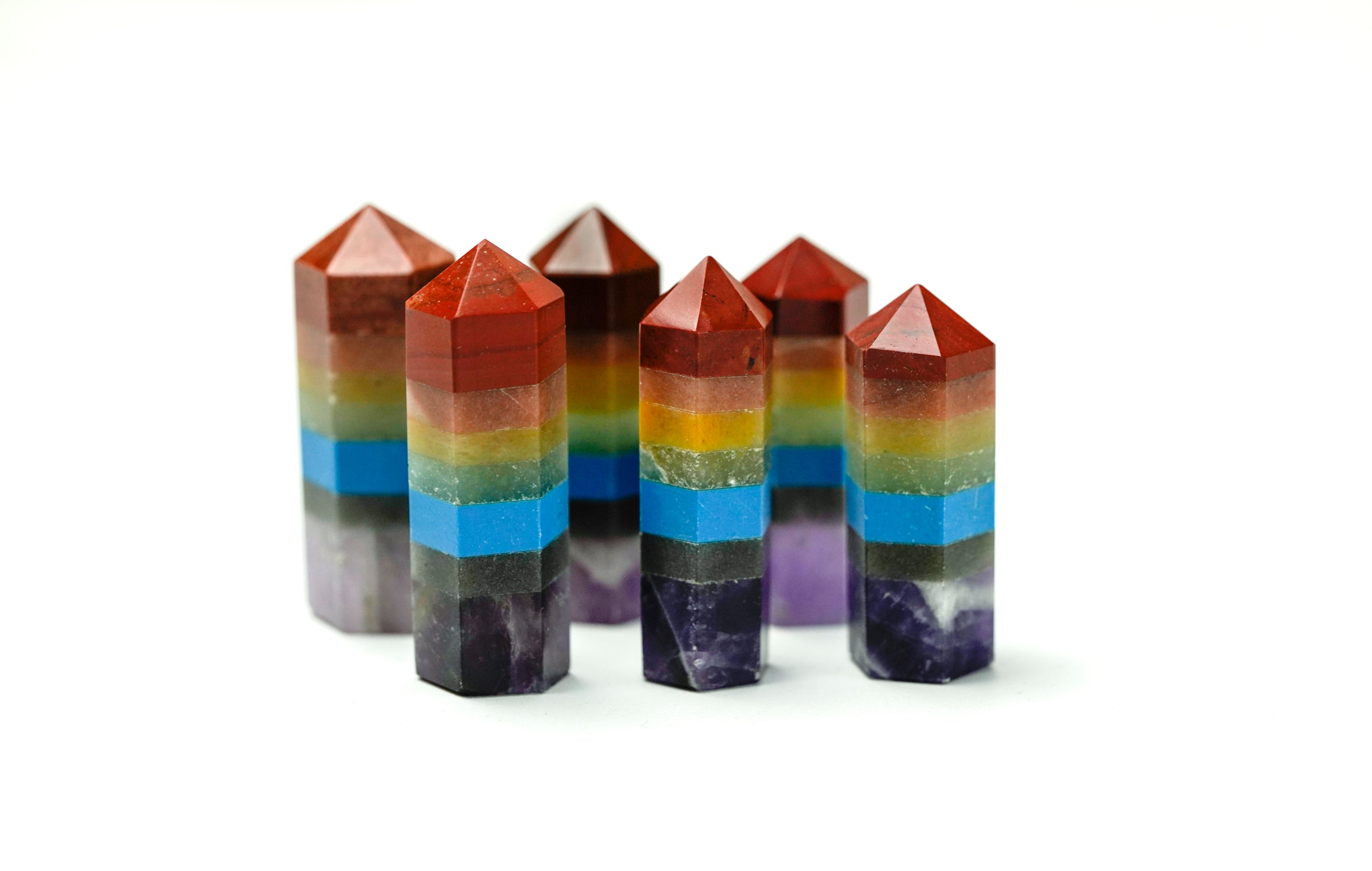 7 Chakra Crystal Tower Point