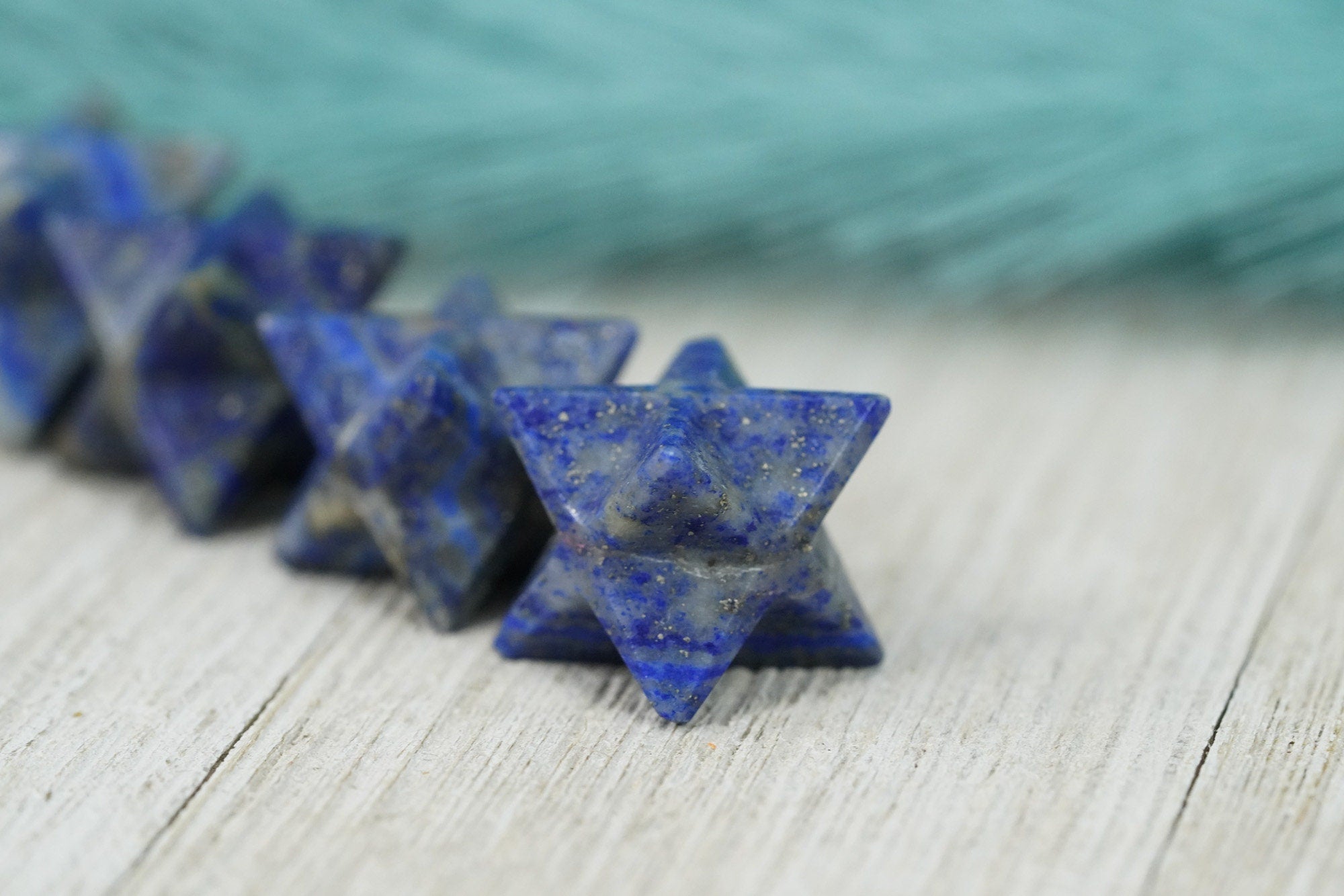 Lapis Lazuli Crystal Merkaba 20mm