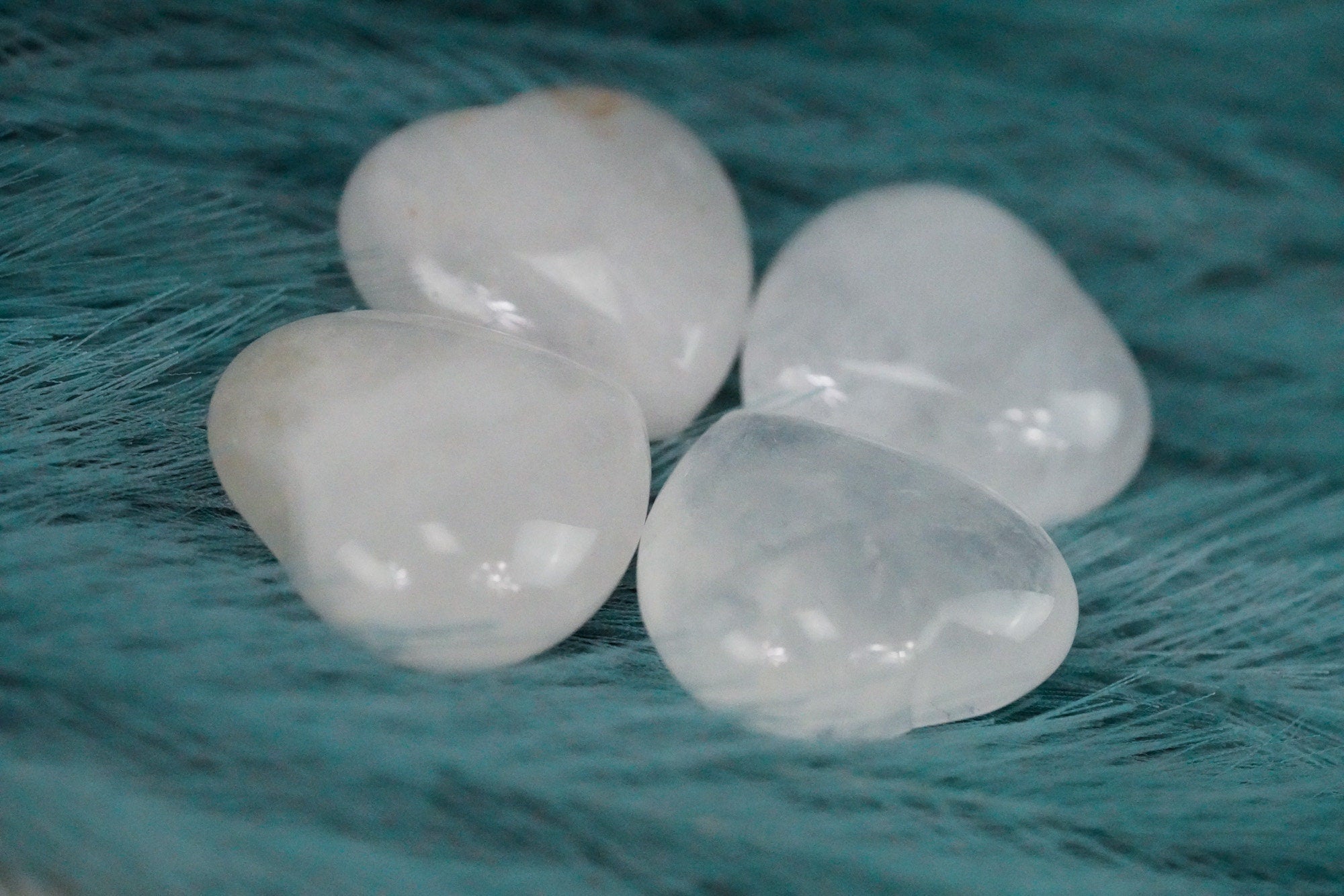 Large Clear Quartz Crystal Heart