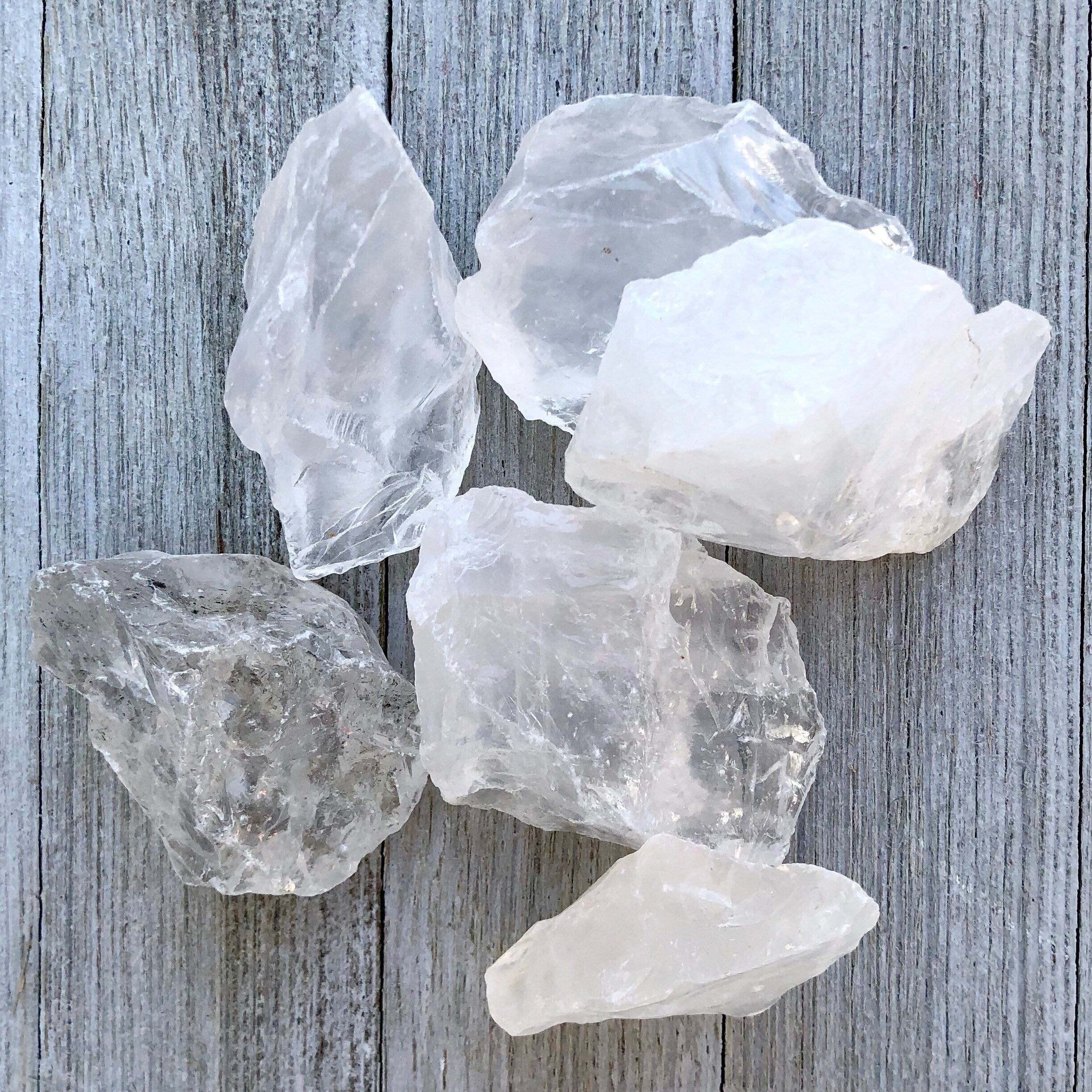 Large Raw Clear Quartz Stone