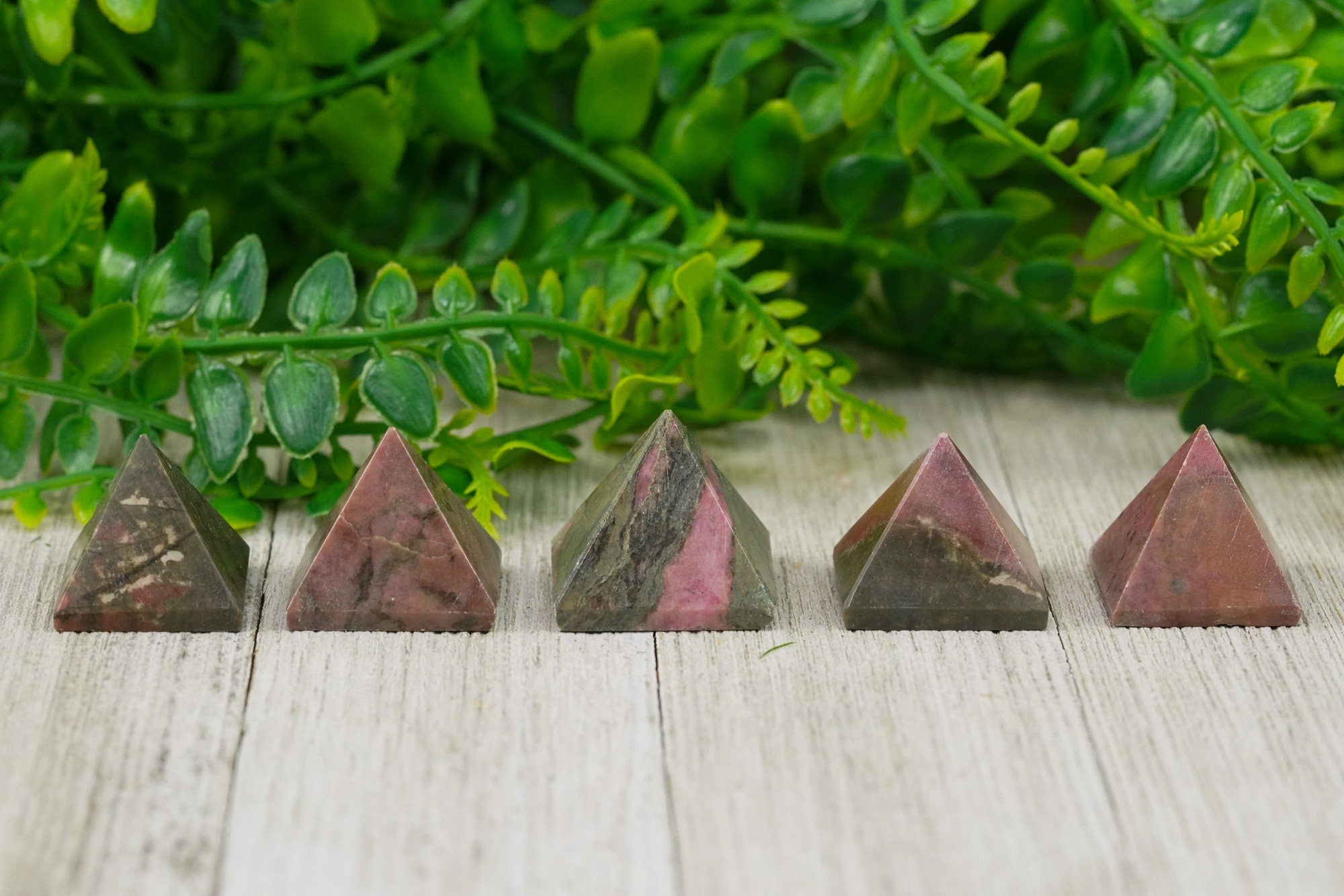 Rhodonite Crystal Pyramid