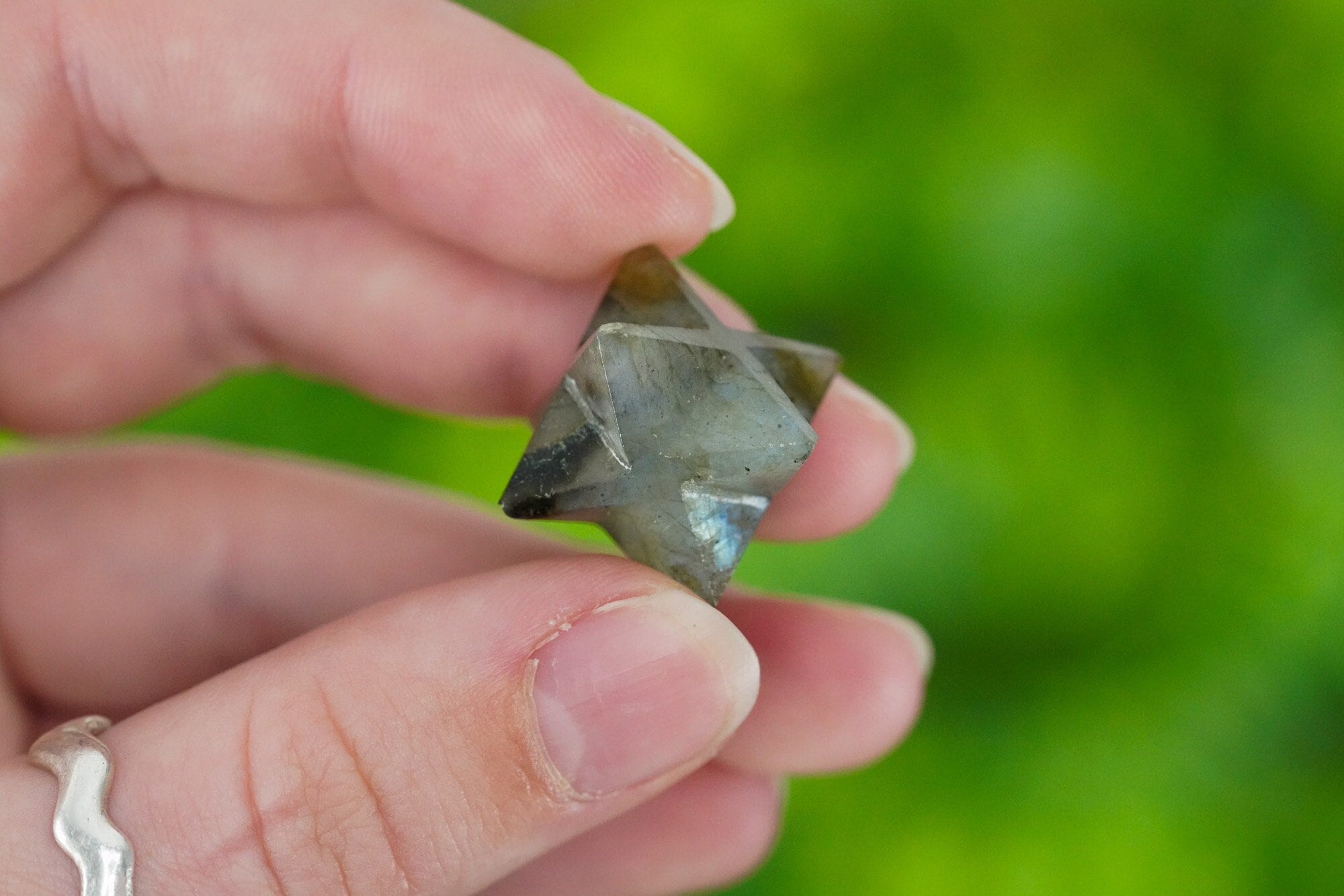 Labradorite Crystal Merkaba 20mm