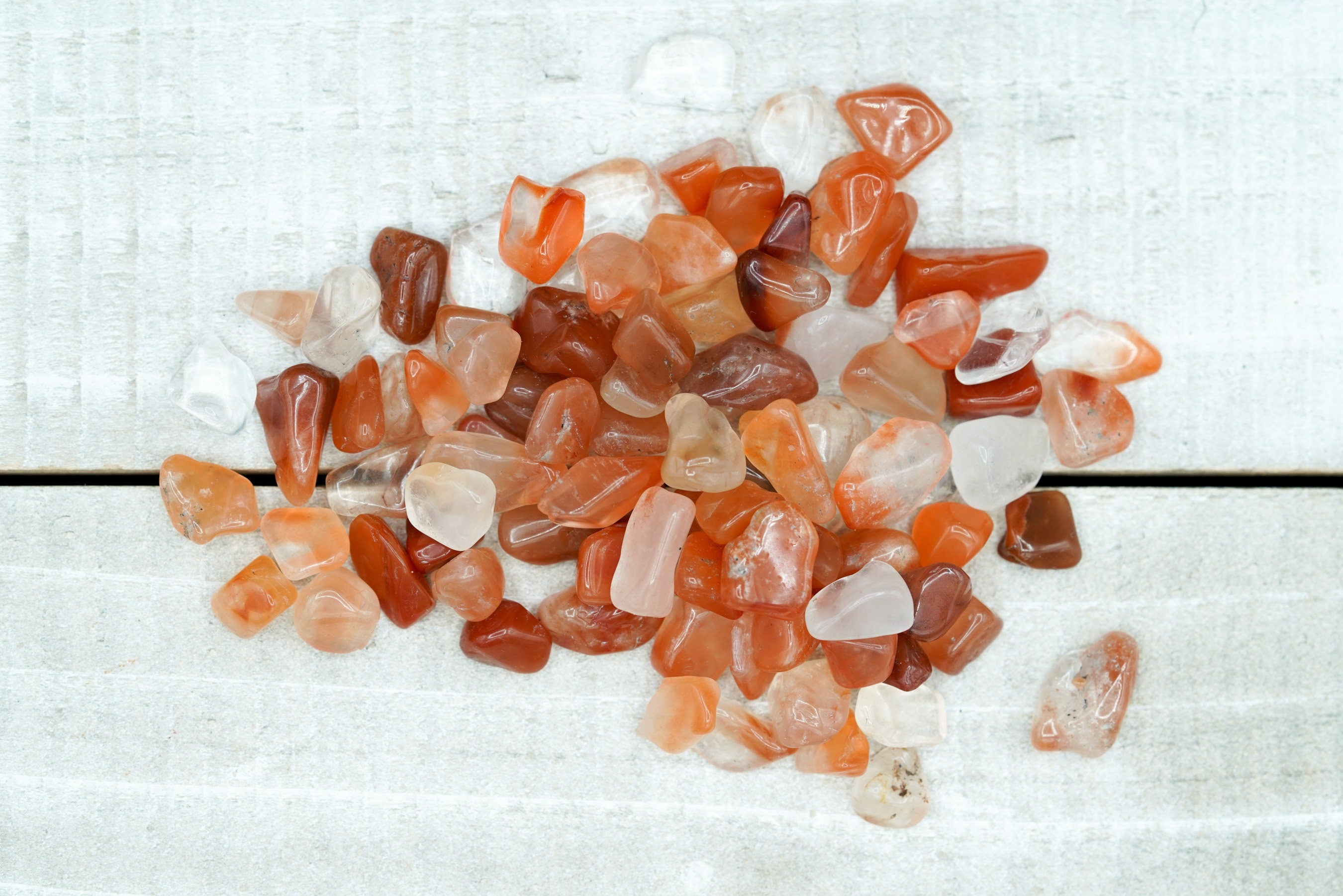 Carnelian Tumbled Crystal Chips