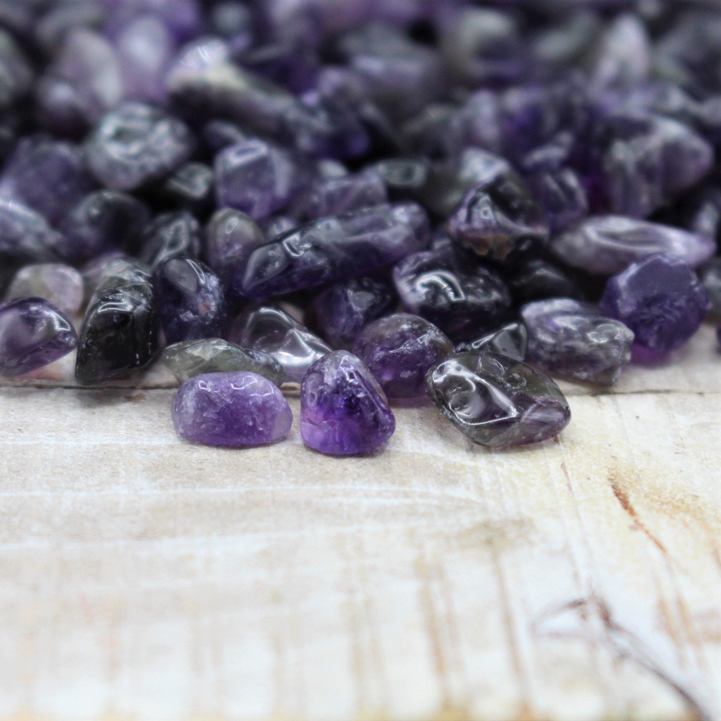 Amethyst Tumbled Crystal Chips