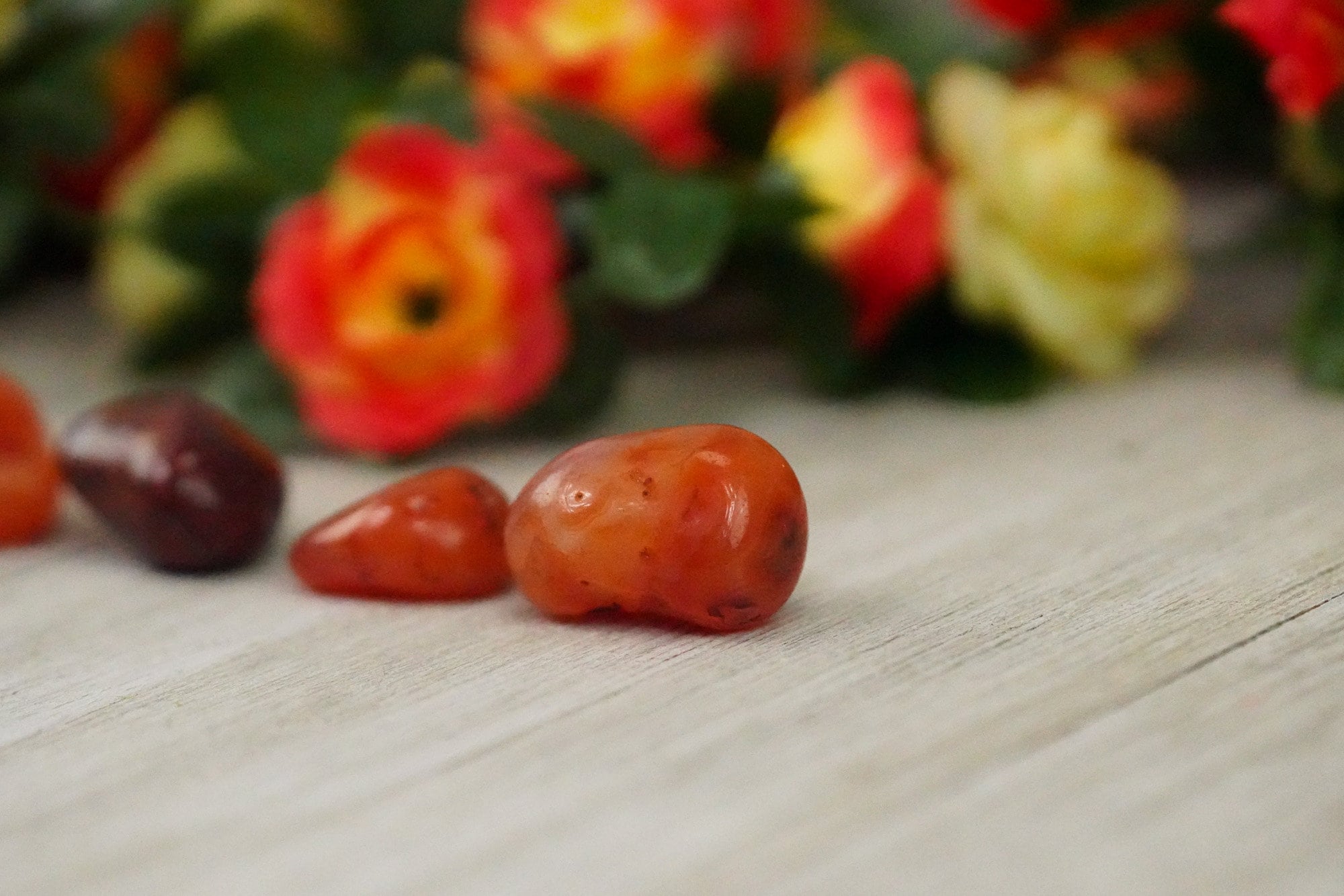 Carnelian Crystal Pocket Stone