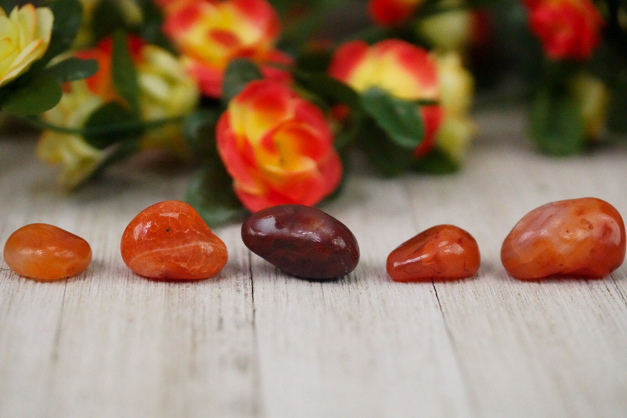 Carnelian Crystal Pocket Stone