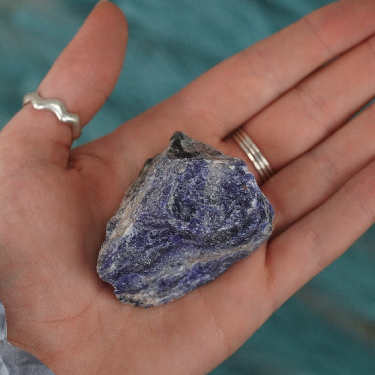 Raw Sodalite Rough Crystal