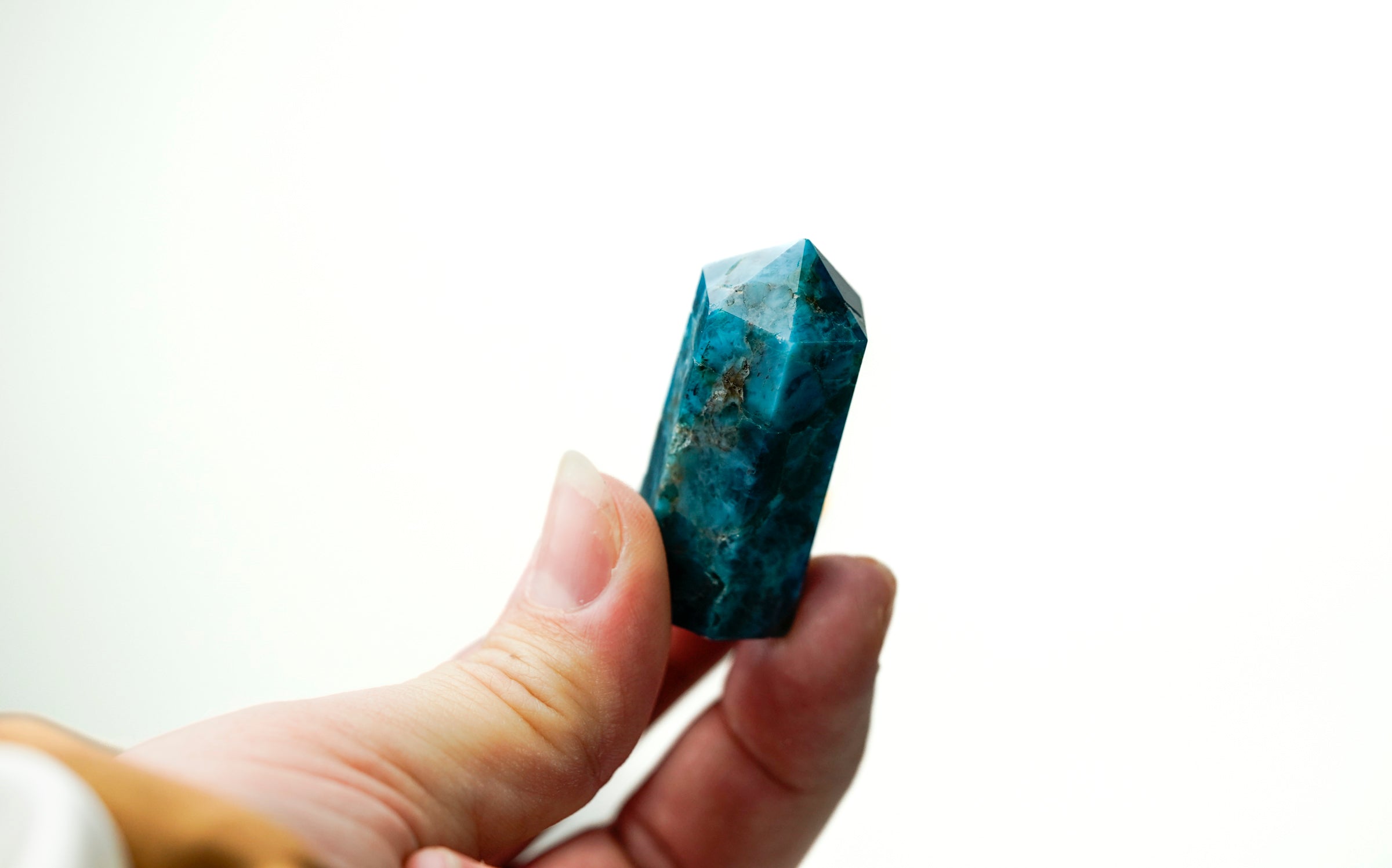 Apatite Healing Crystal Tower Point