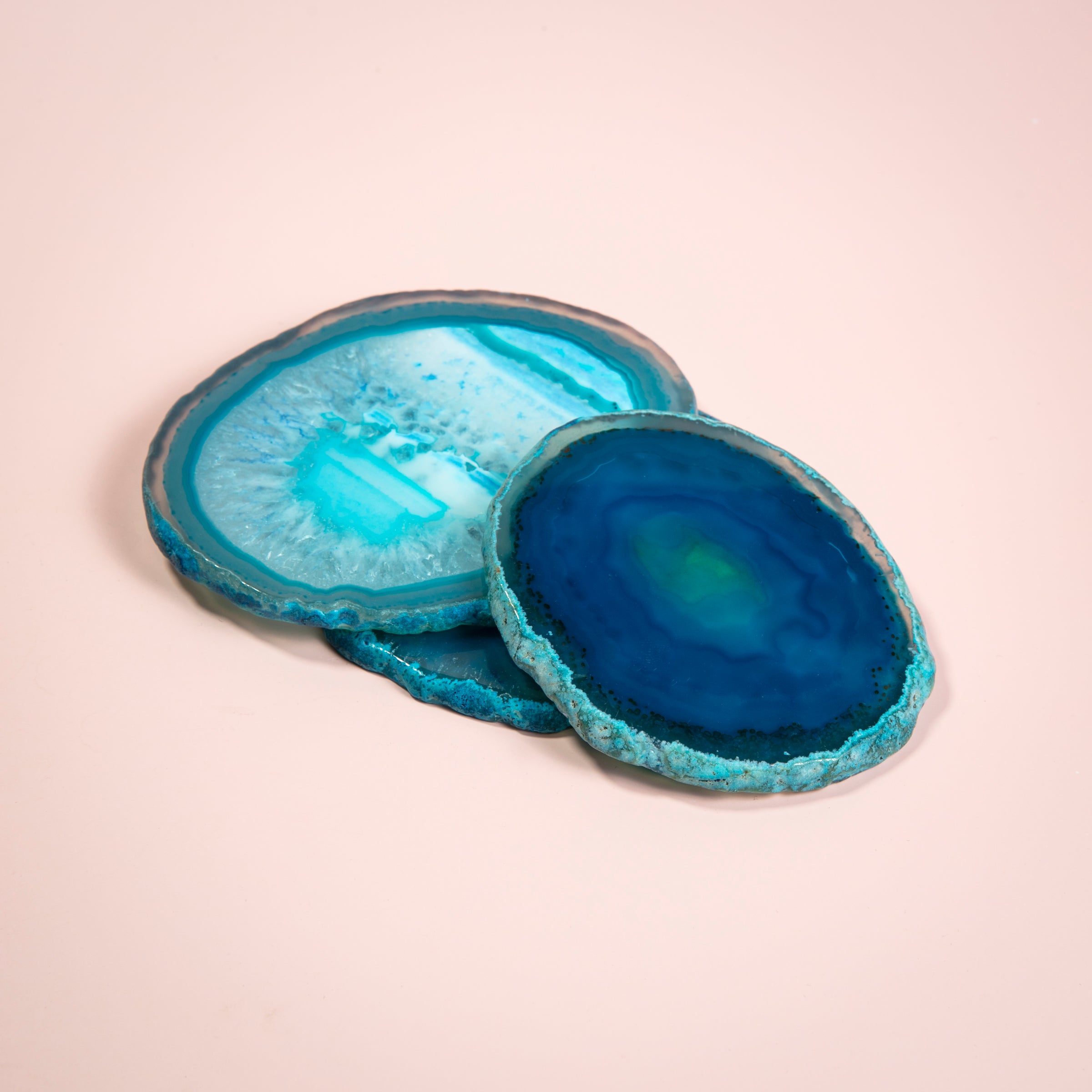 Blue Agate Slices