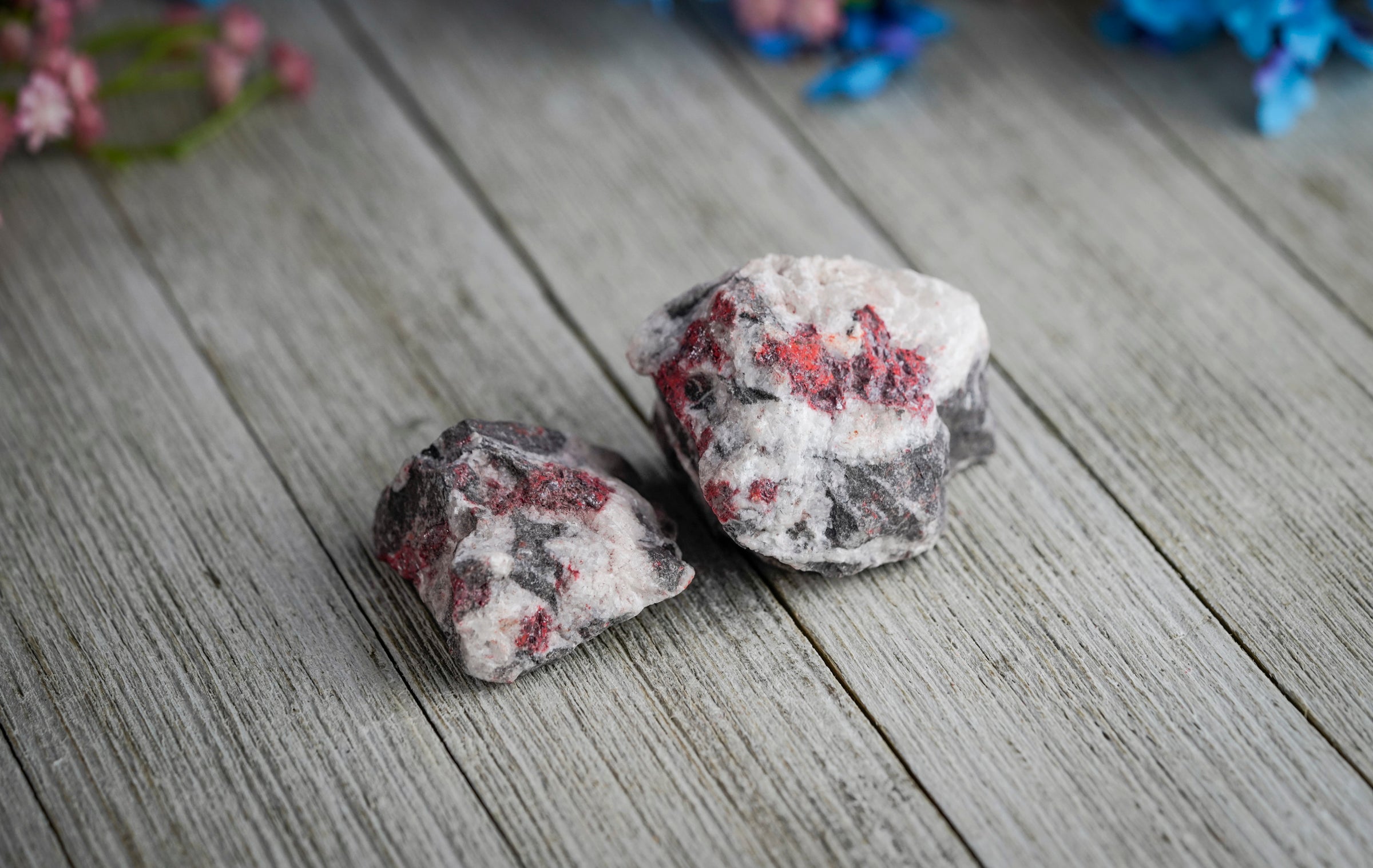 Raw Cinnabar Rough Stone