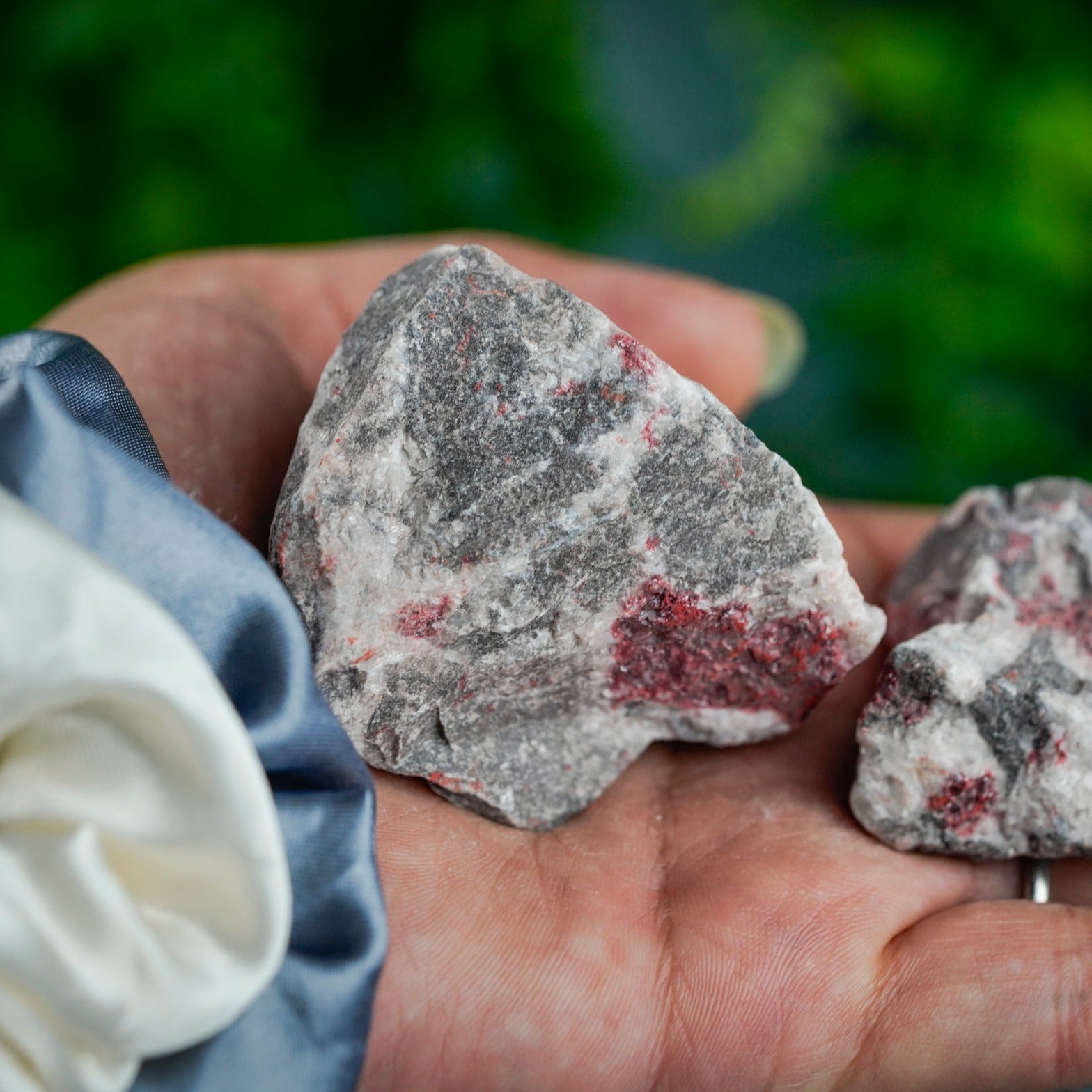 Raw Cinnabar Rough Stone