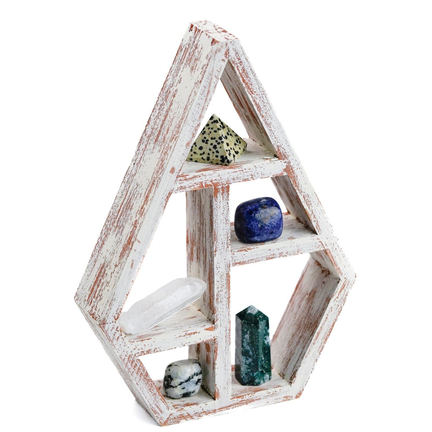 Gemini Zodiac Crystal Shelf Set