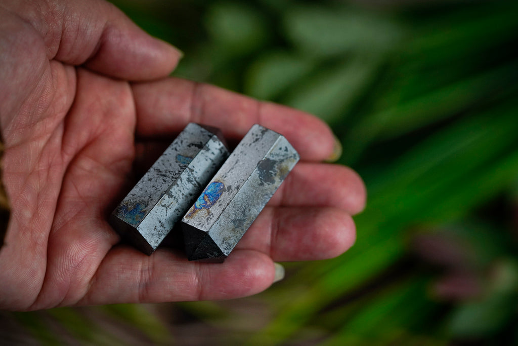 Hematite Crystal Point