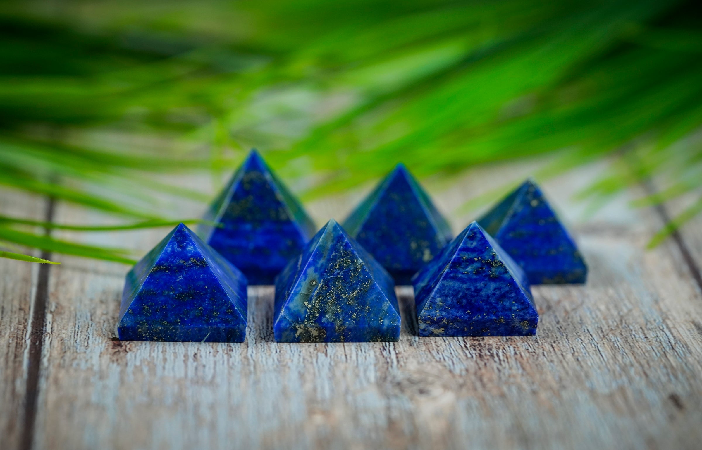 Lapis Lazuli Crystal Pyramid