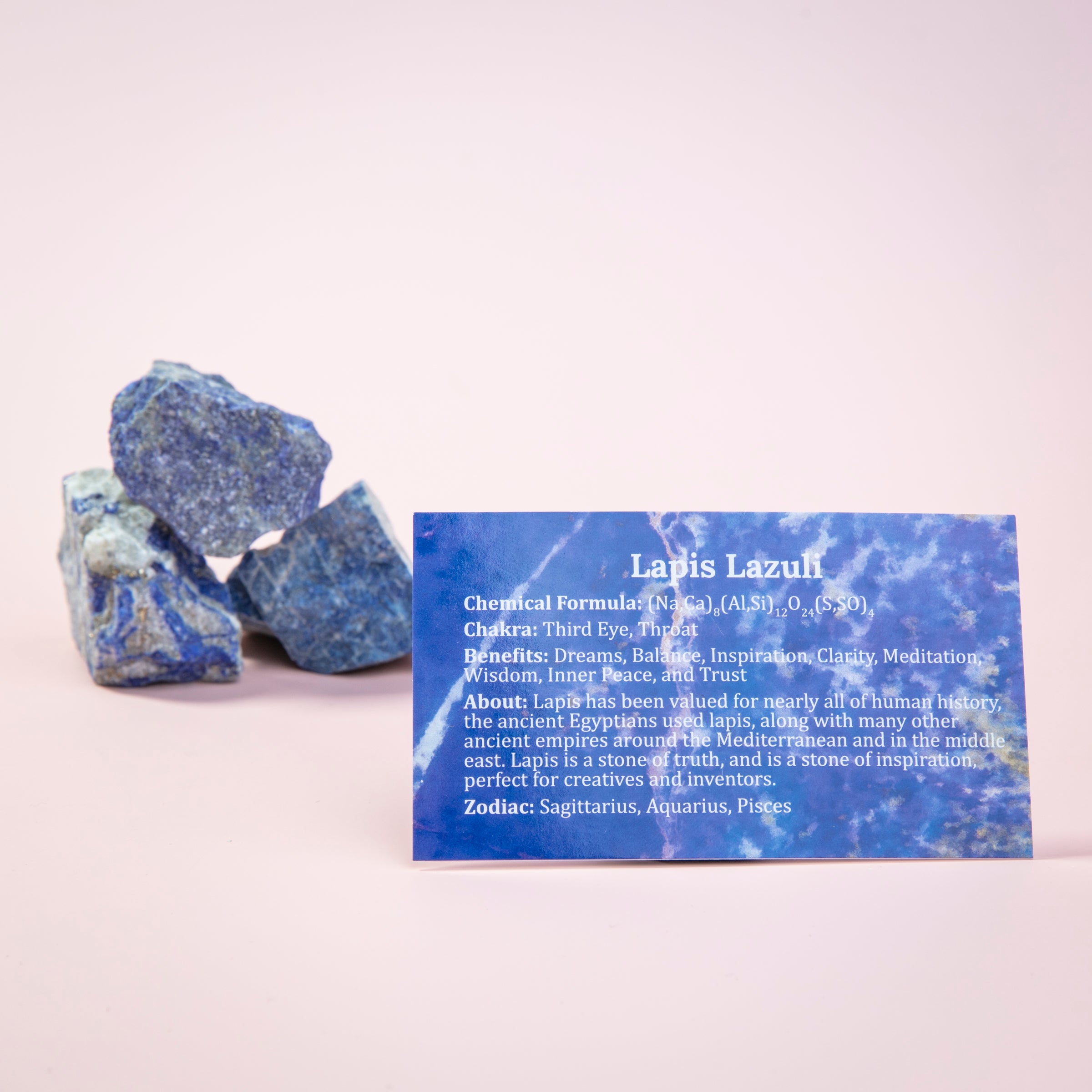 Raw Lapis Lazuli Rough Stone