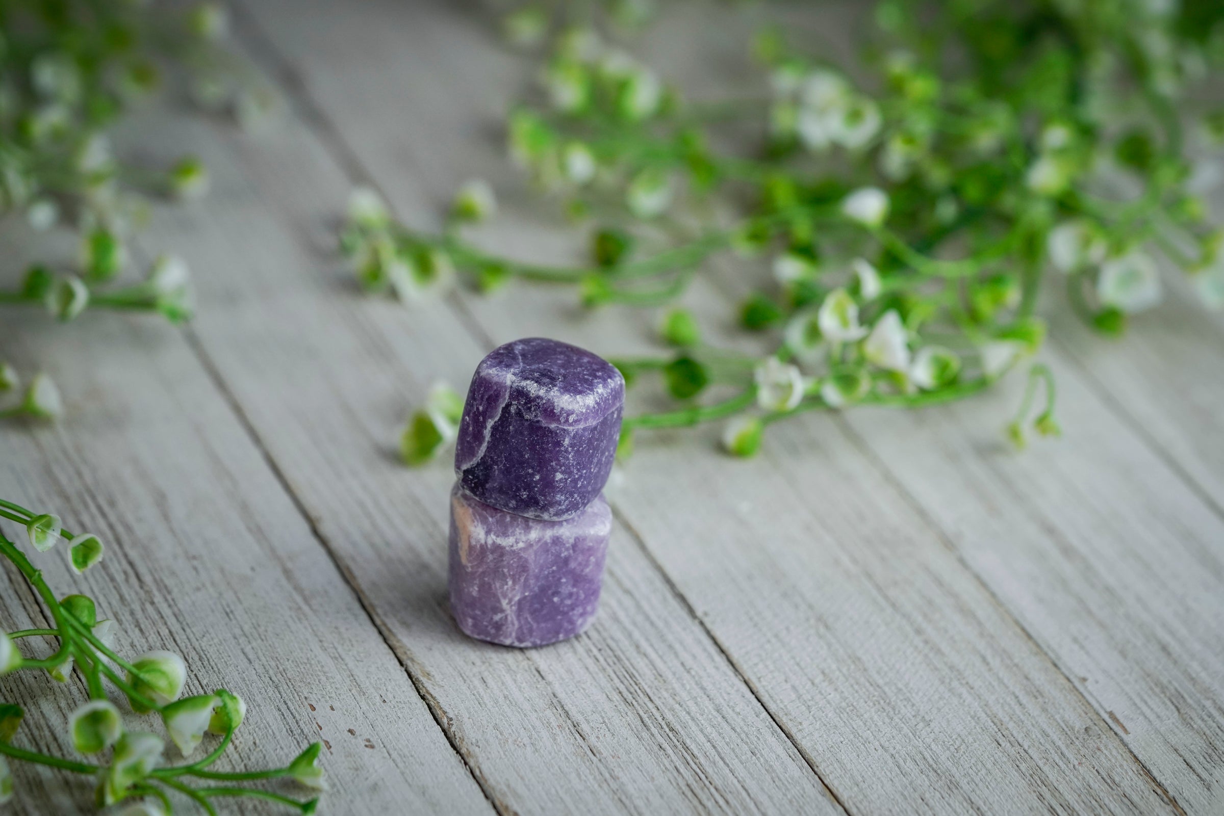 Tumbled Lepidolite Polished Stone