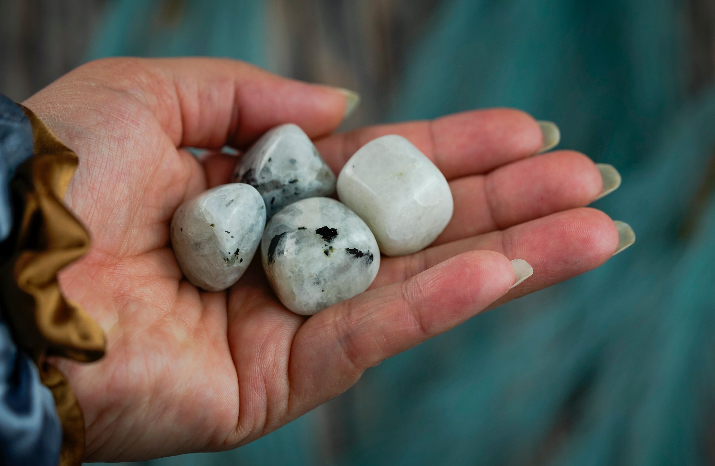 Tumbled Moonstone Polished Stone