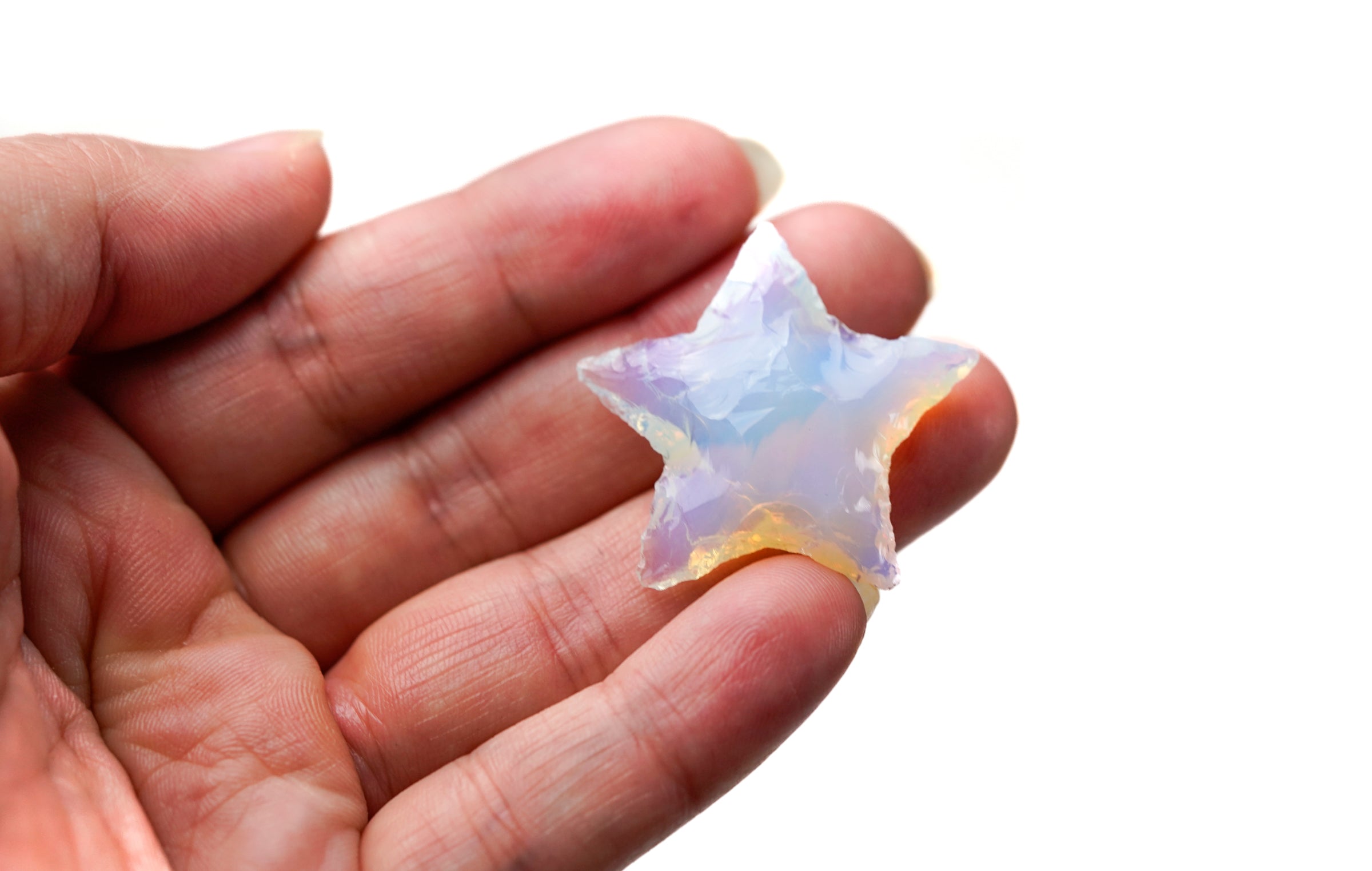 Opalite Crystal Star