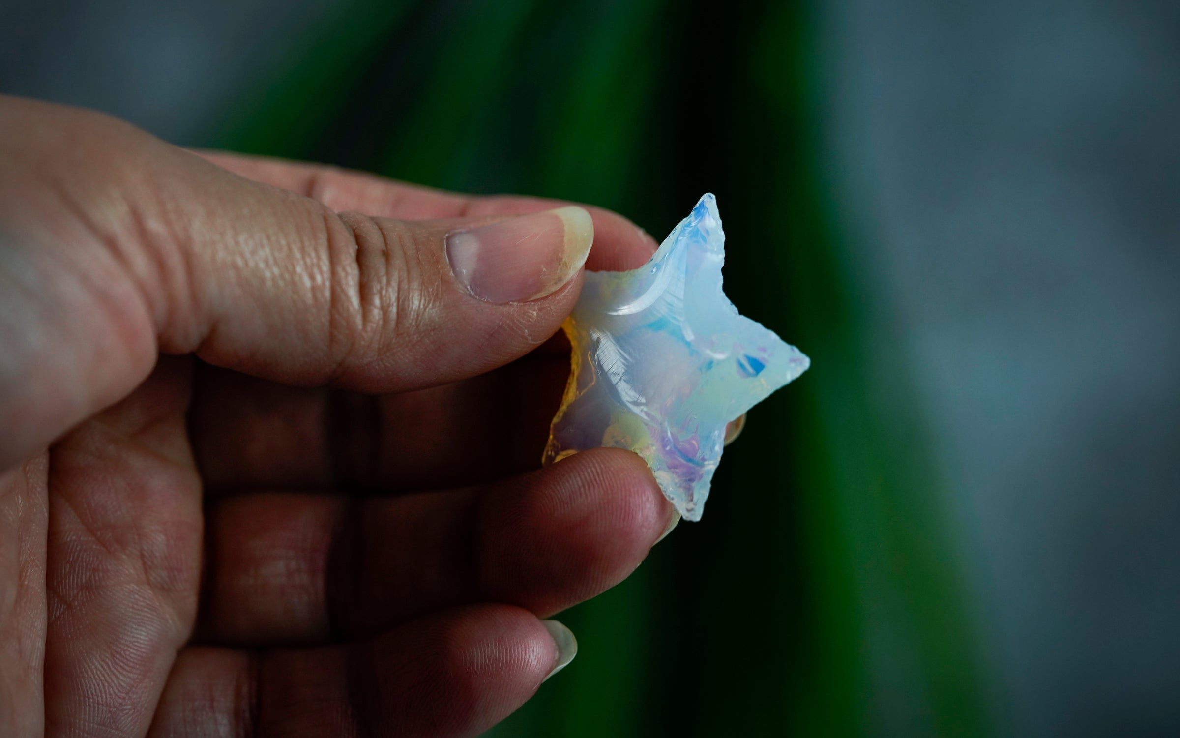 Opalite Crystal Star