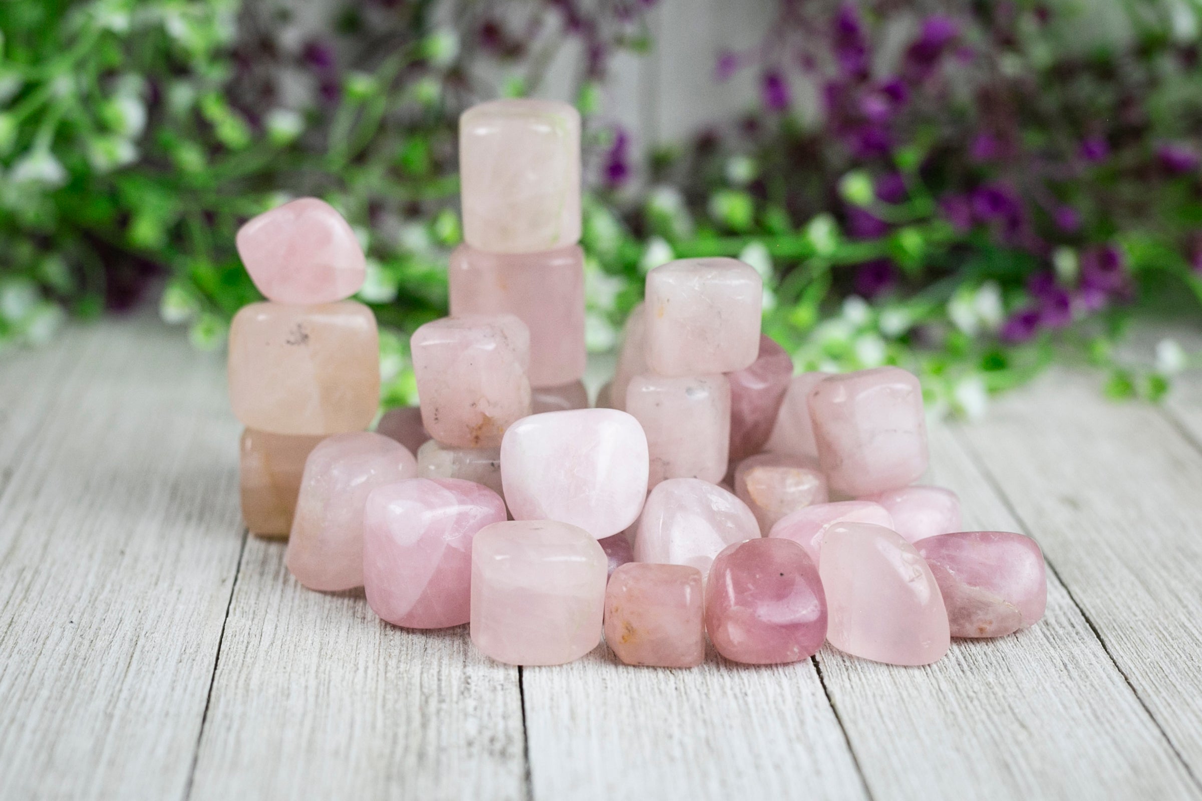 Tumbled Rose Quartz Polished Stone