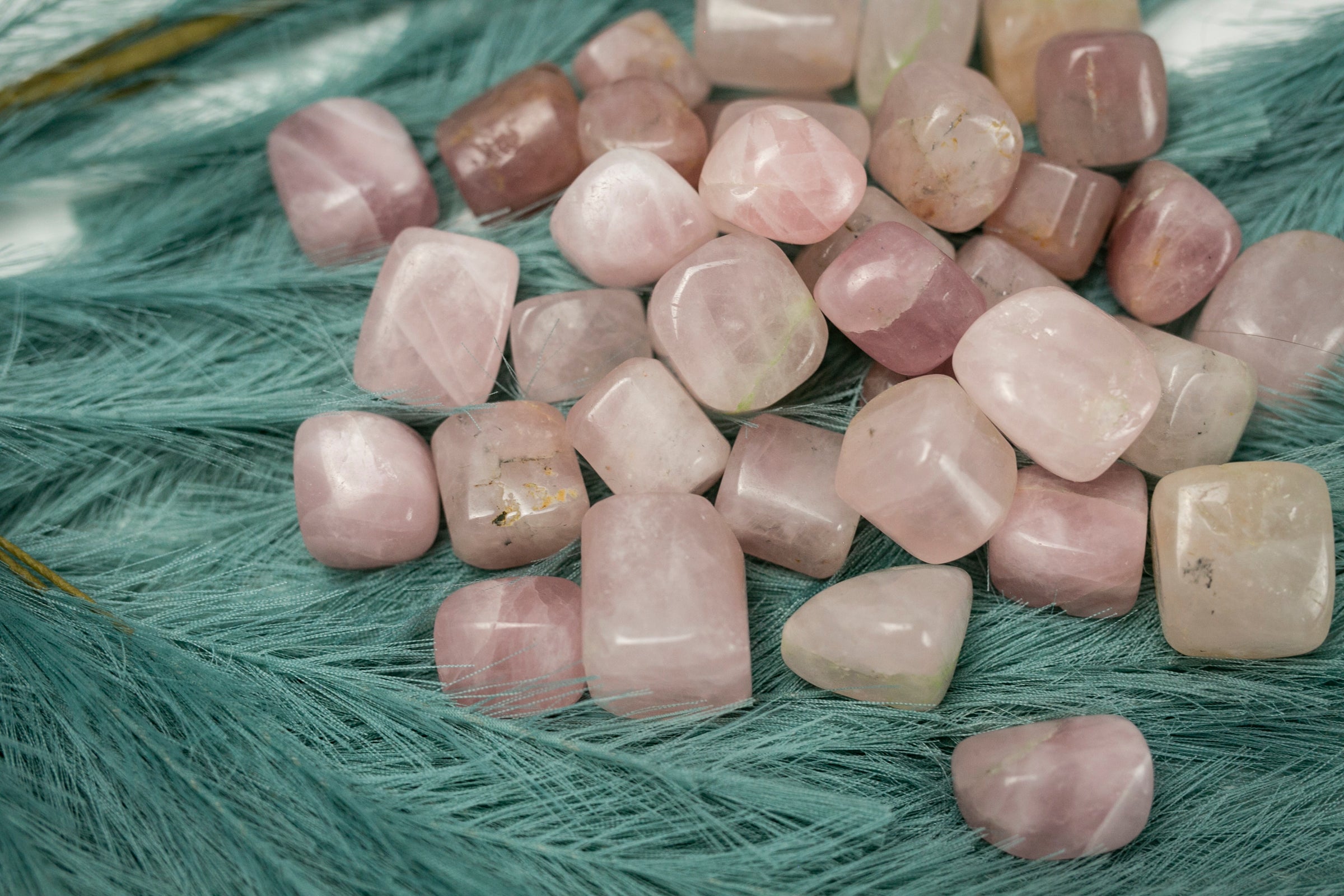 Tumbled Rose Quartz Polished Stone