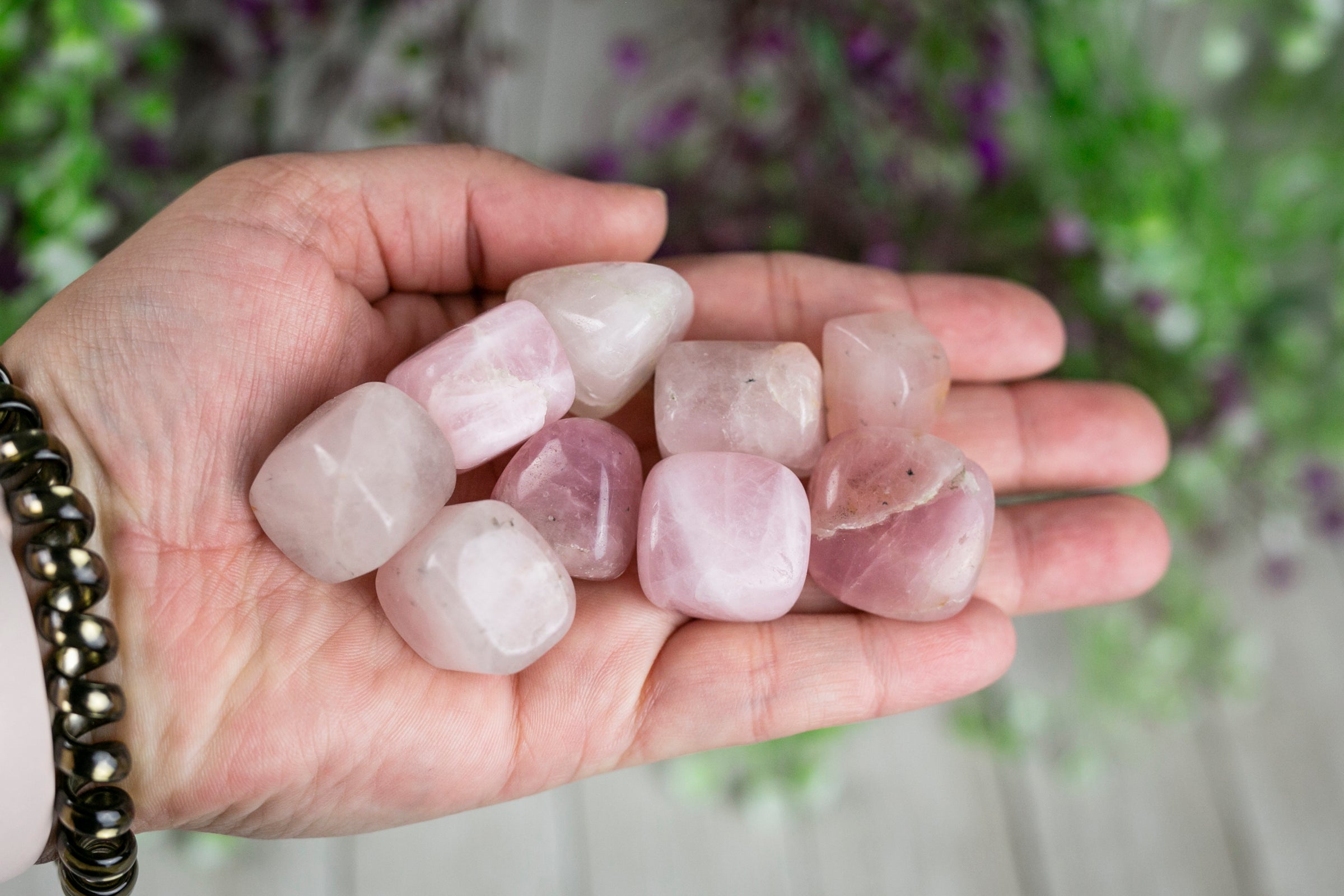 Tumbled Rose Quartz Polished Stone