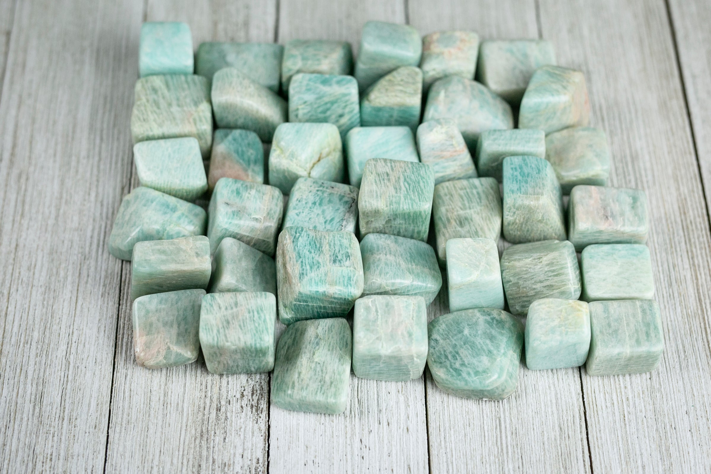 Tumbled Amazonite Polished Stone