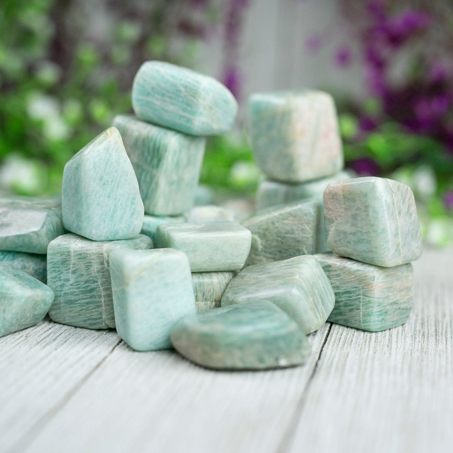 Tumbled Amazonite Polished Stone