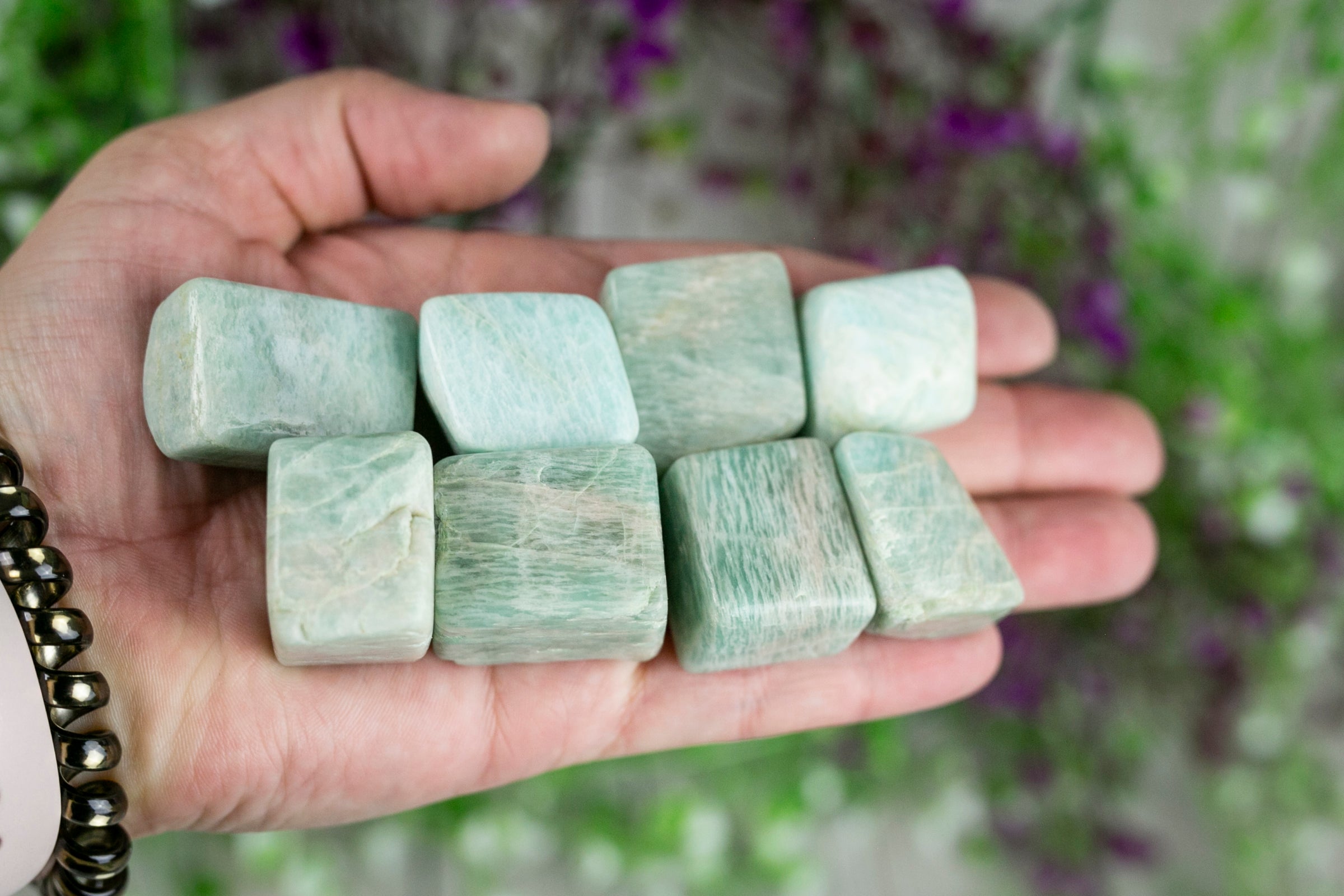 Tumbled Amazonite Polished Stone