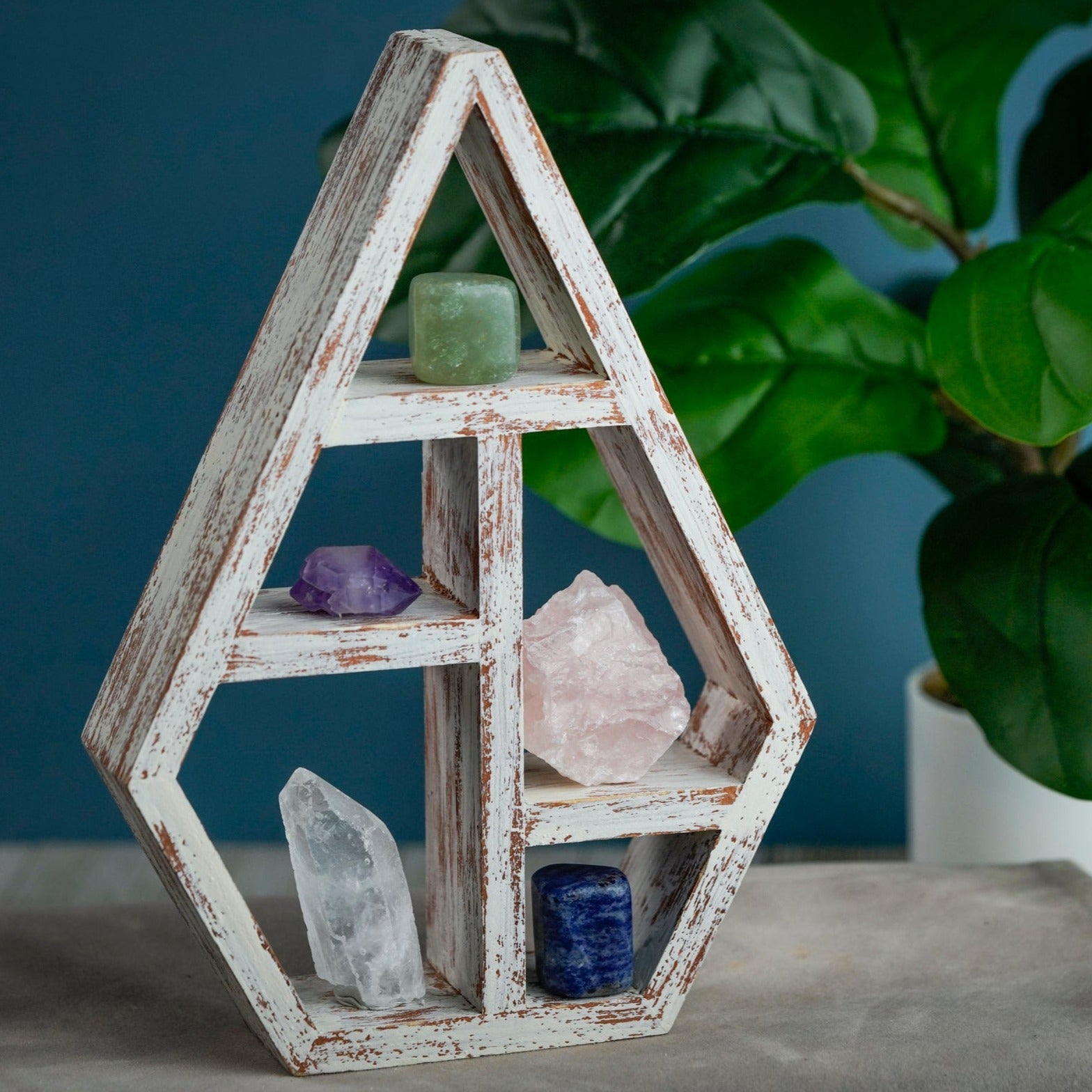 Wellness Crystal Shelf Set