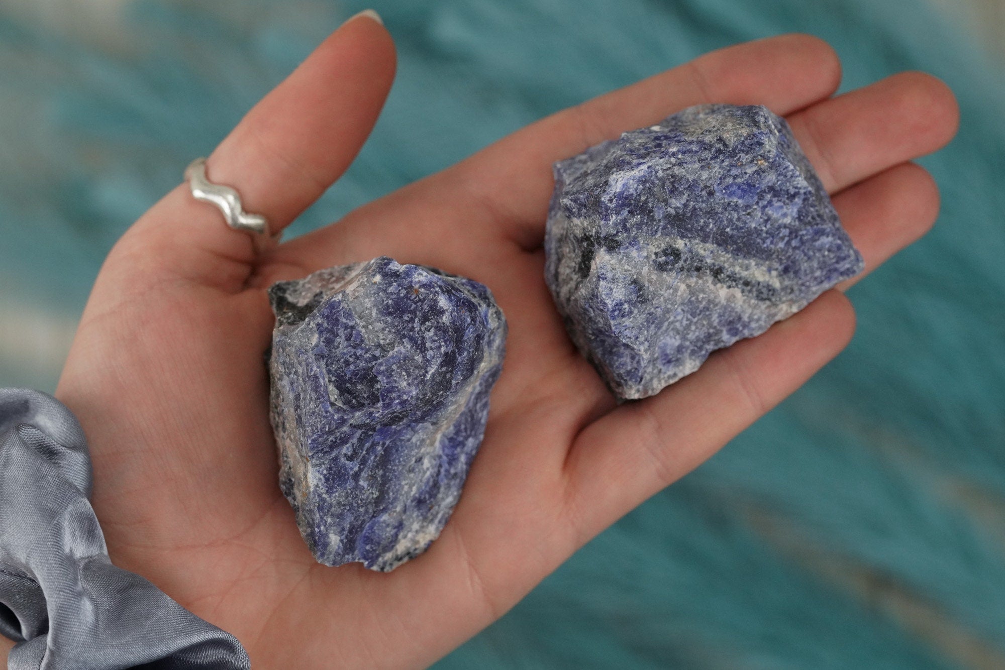 Raw Sodalite Rough Crystal