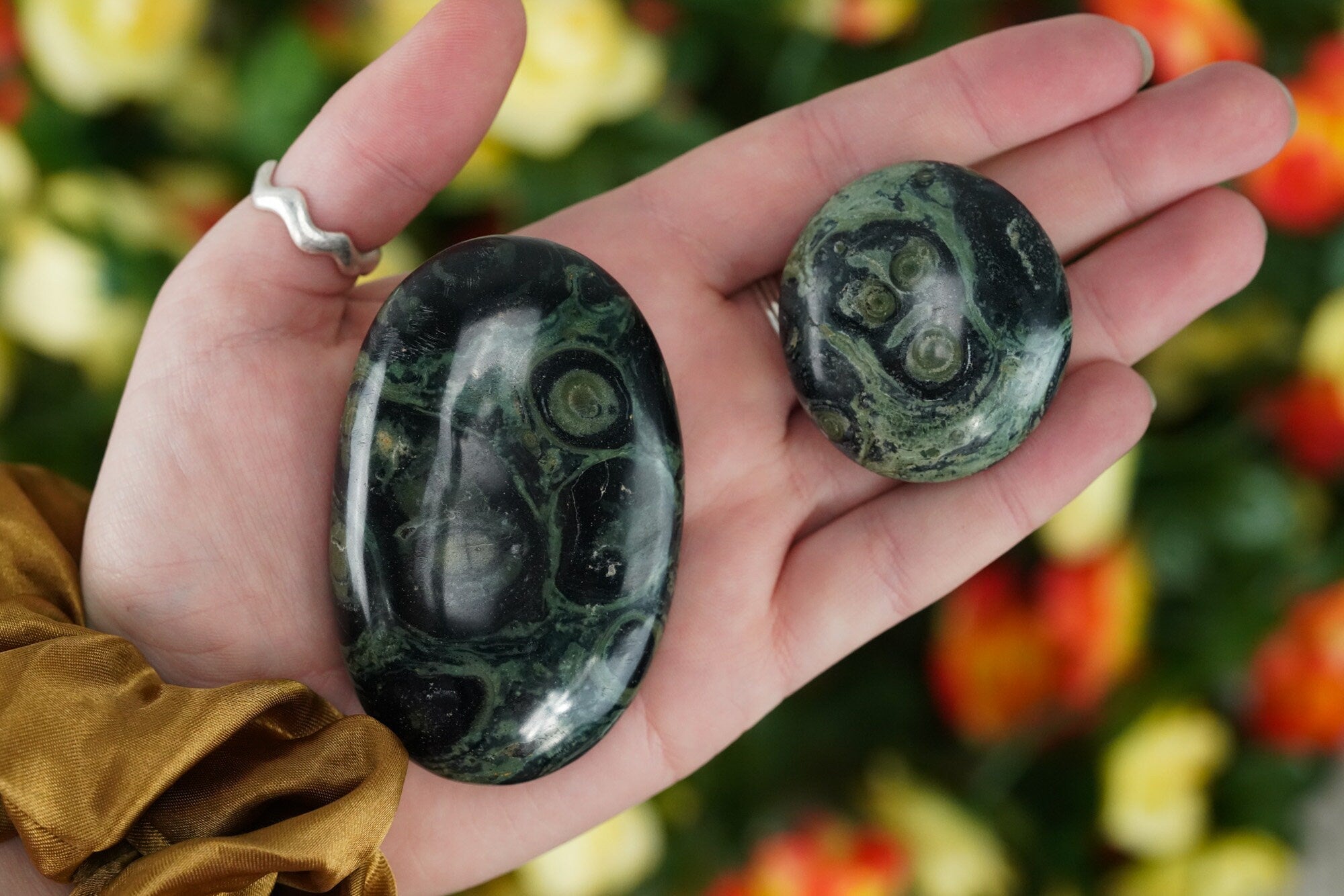 Kambaba Jasper Palm Stone