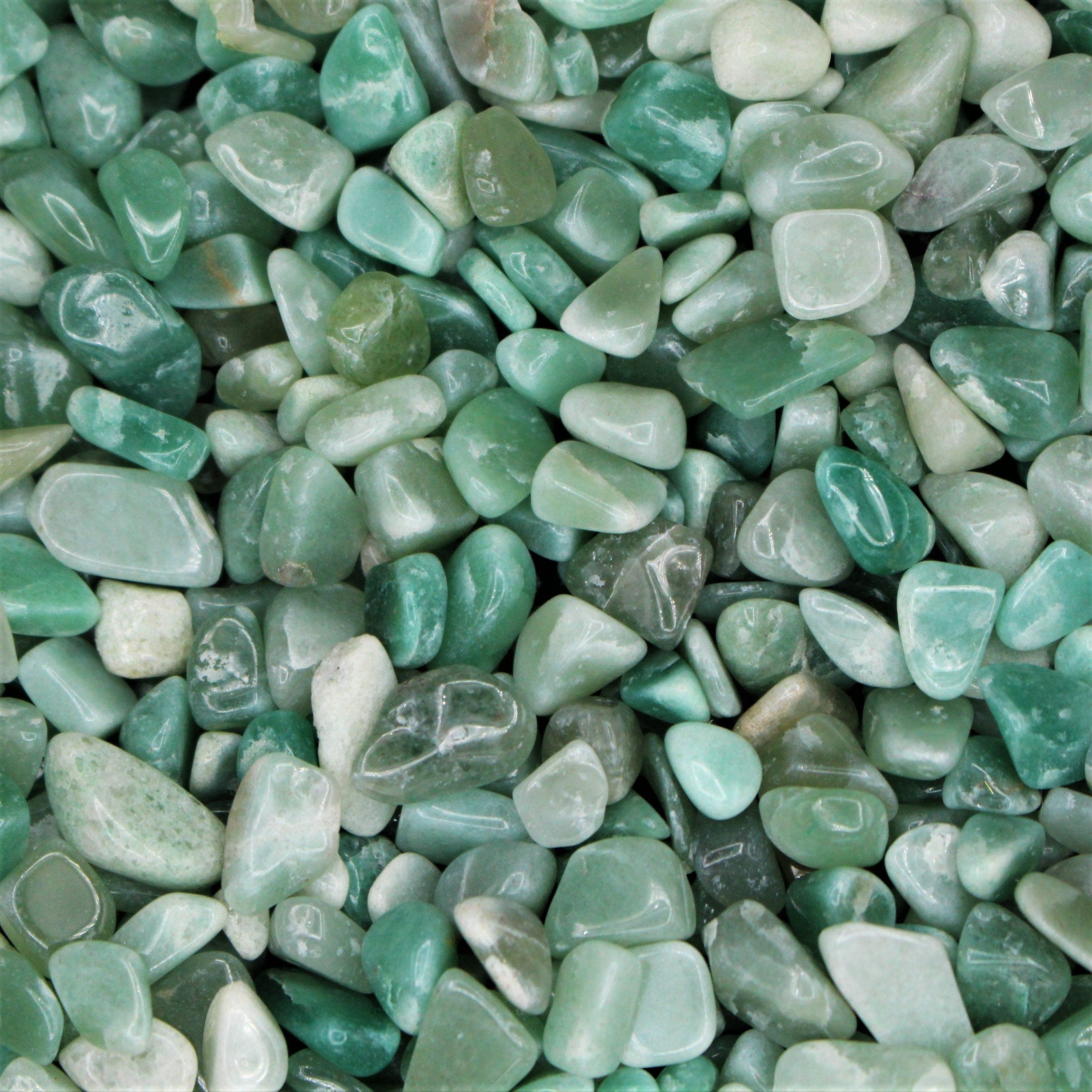 Green Aventurine Tumbled Crystal Chips