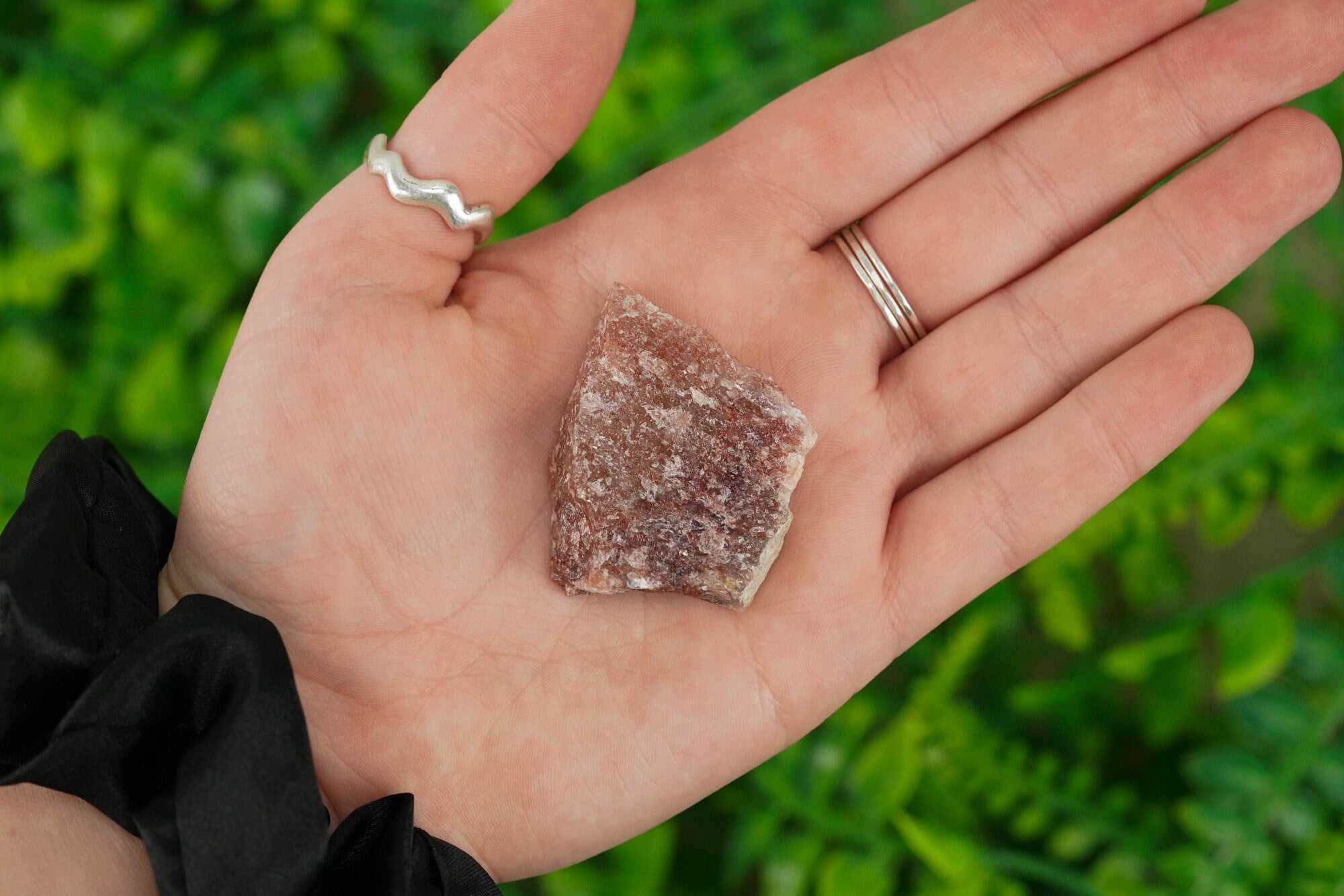 Raw Strawberry Quartz Rough Crystal