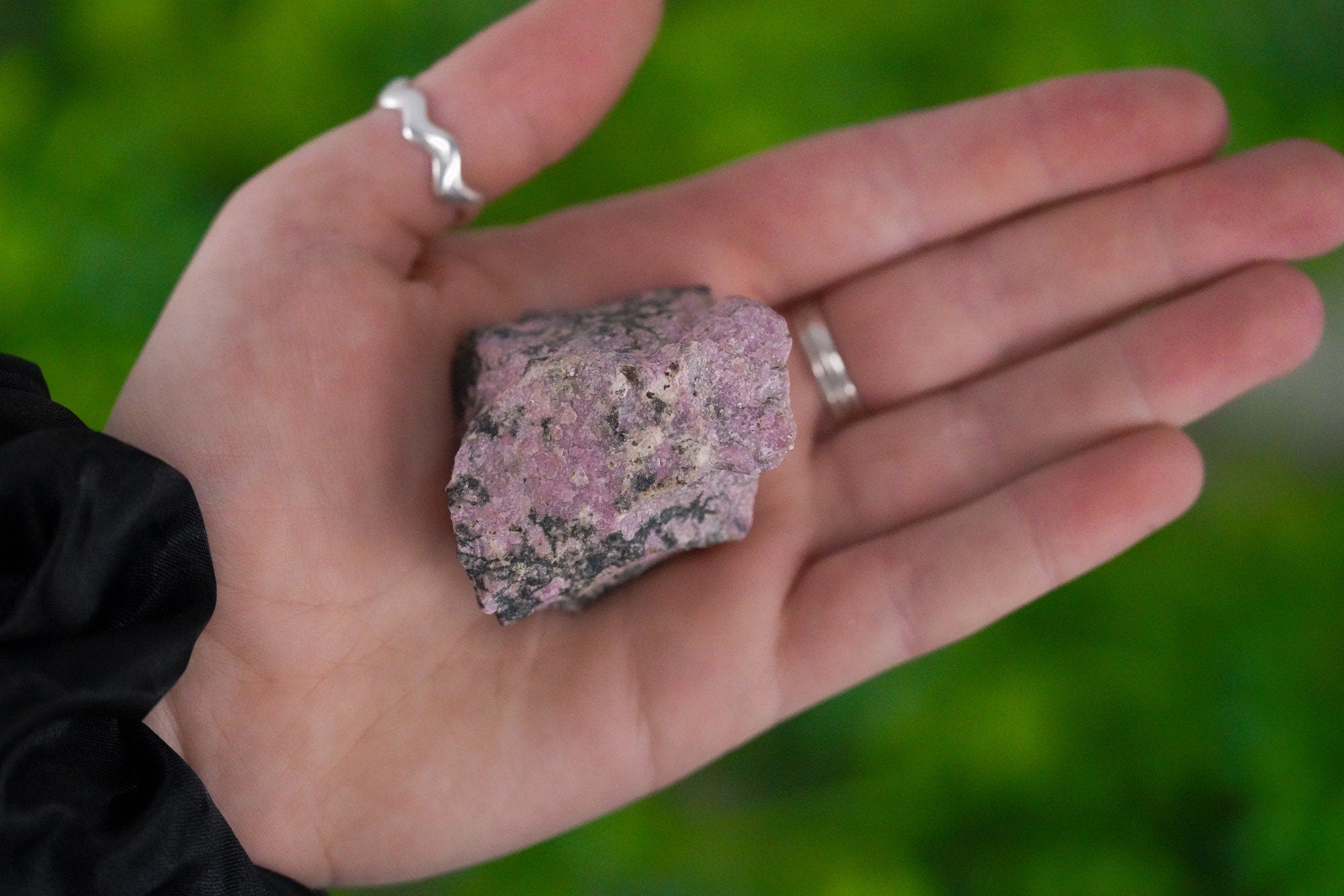 Raw Rhodonite Rough Crystal